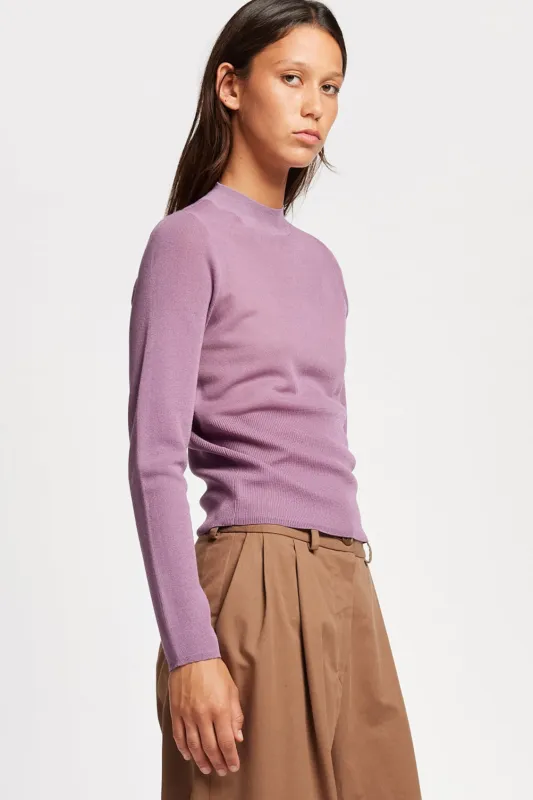 Clarity Slim Knit Mauve made by Kloke