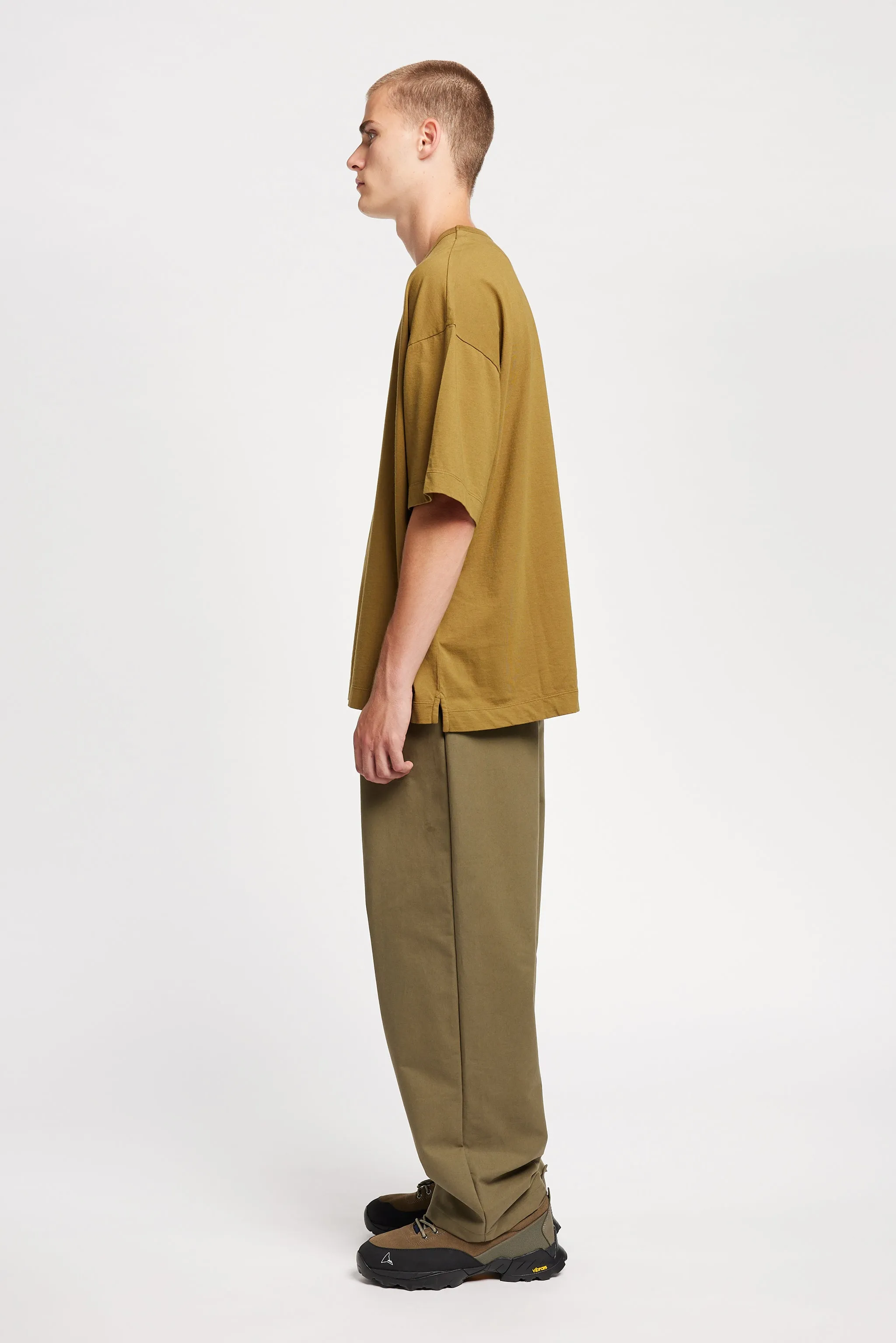 Logic Pleat Pant Olive sold by Kloke product image thumbnail 5
