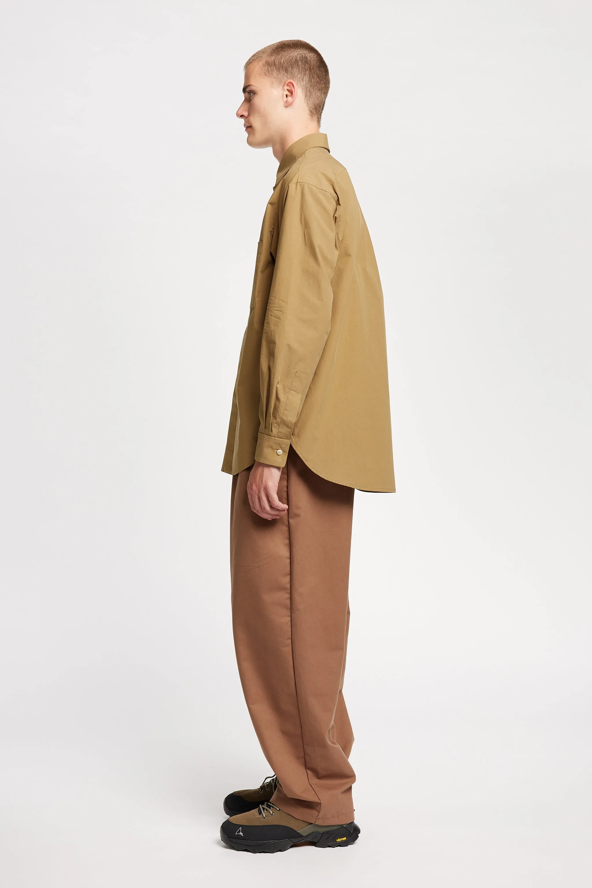 Logic Pleat Pant Clay sold by Kloke product image thumbnail 2