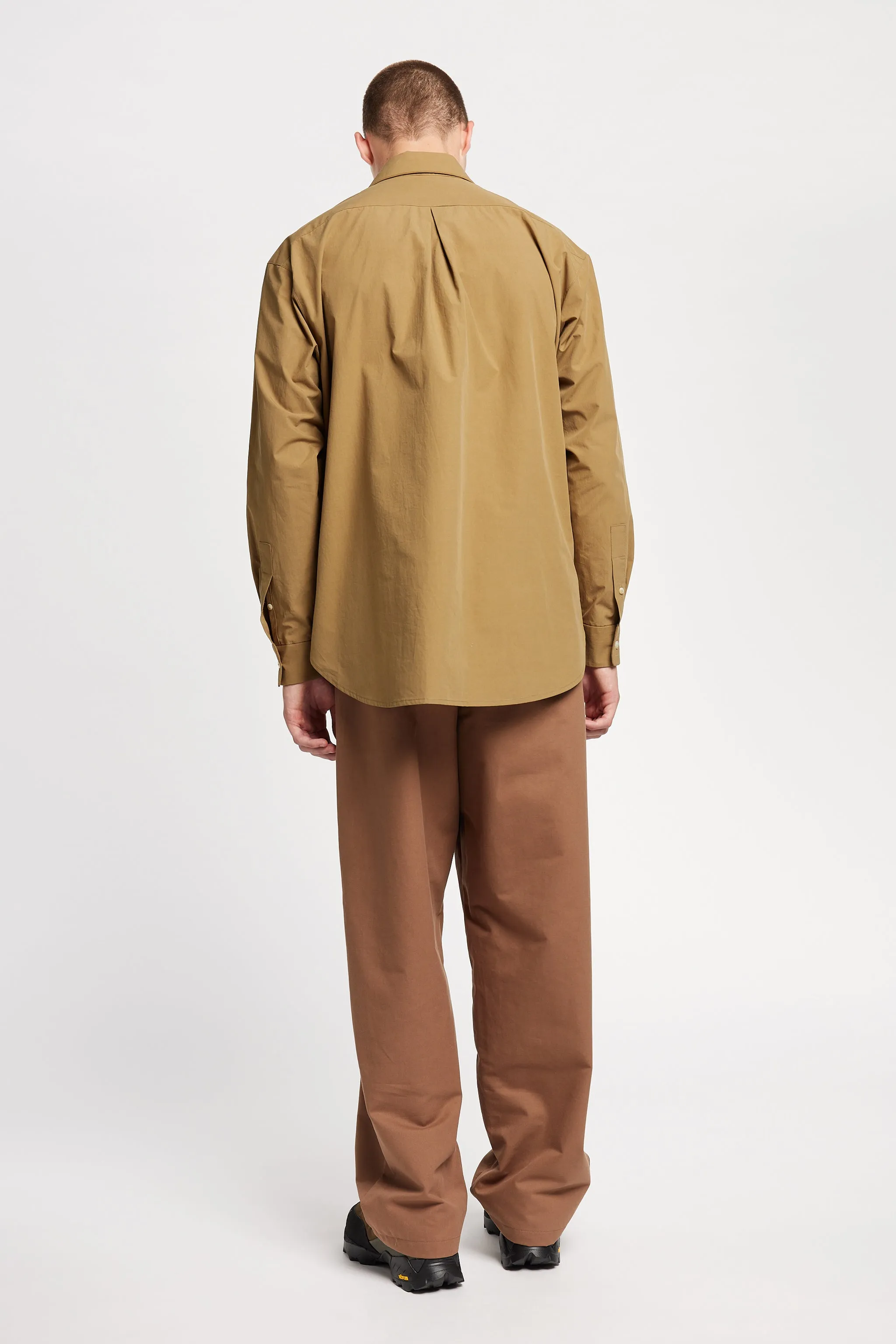 Logic Pleat Pant Clay sold by Kloke product image thumbnail 4