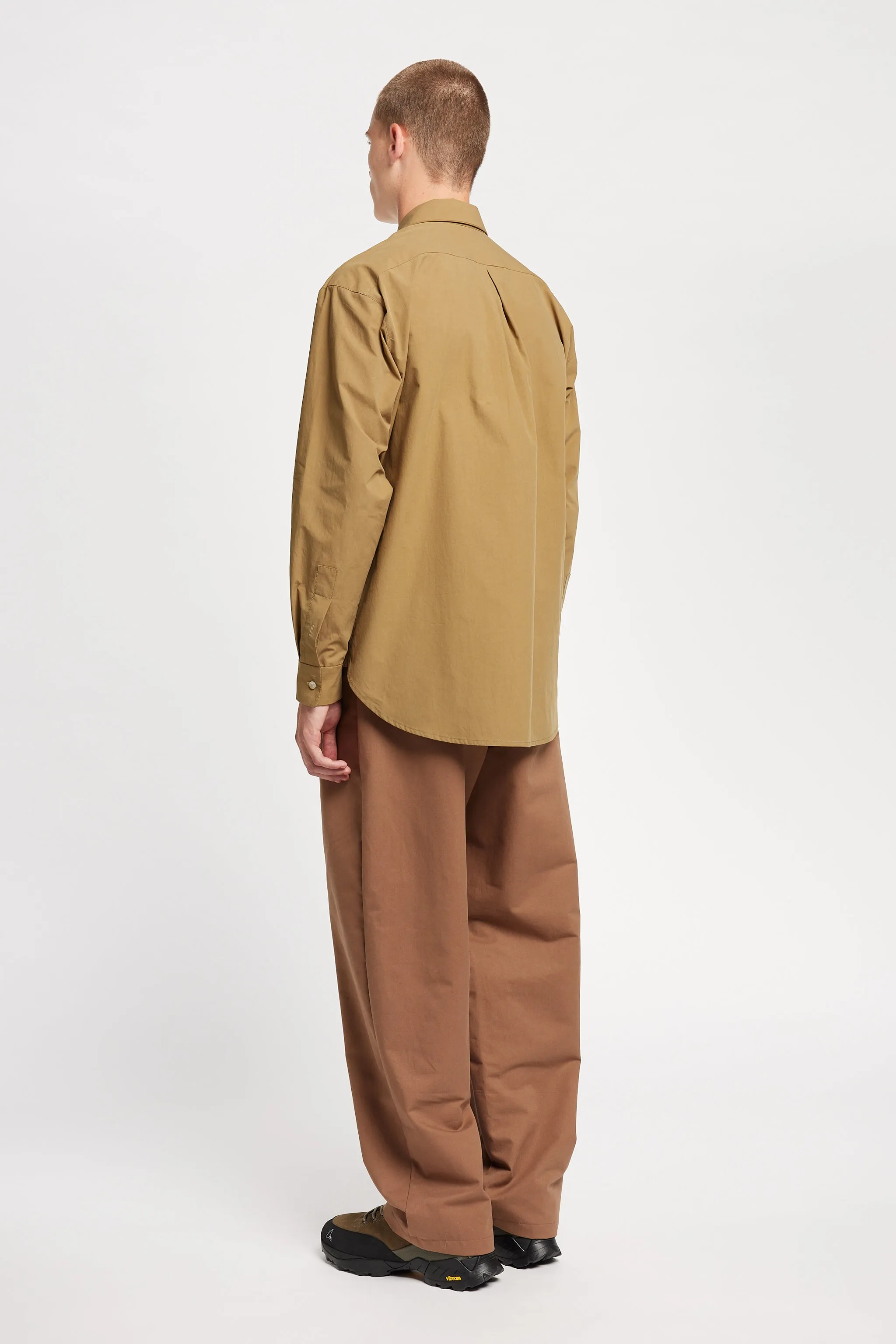 Logic Pleat Pant Clay sold by Kloke product image thumbnail 3