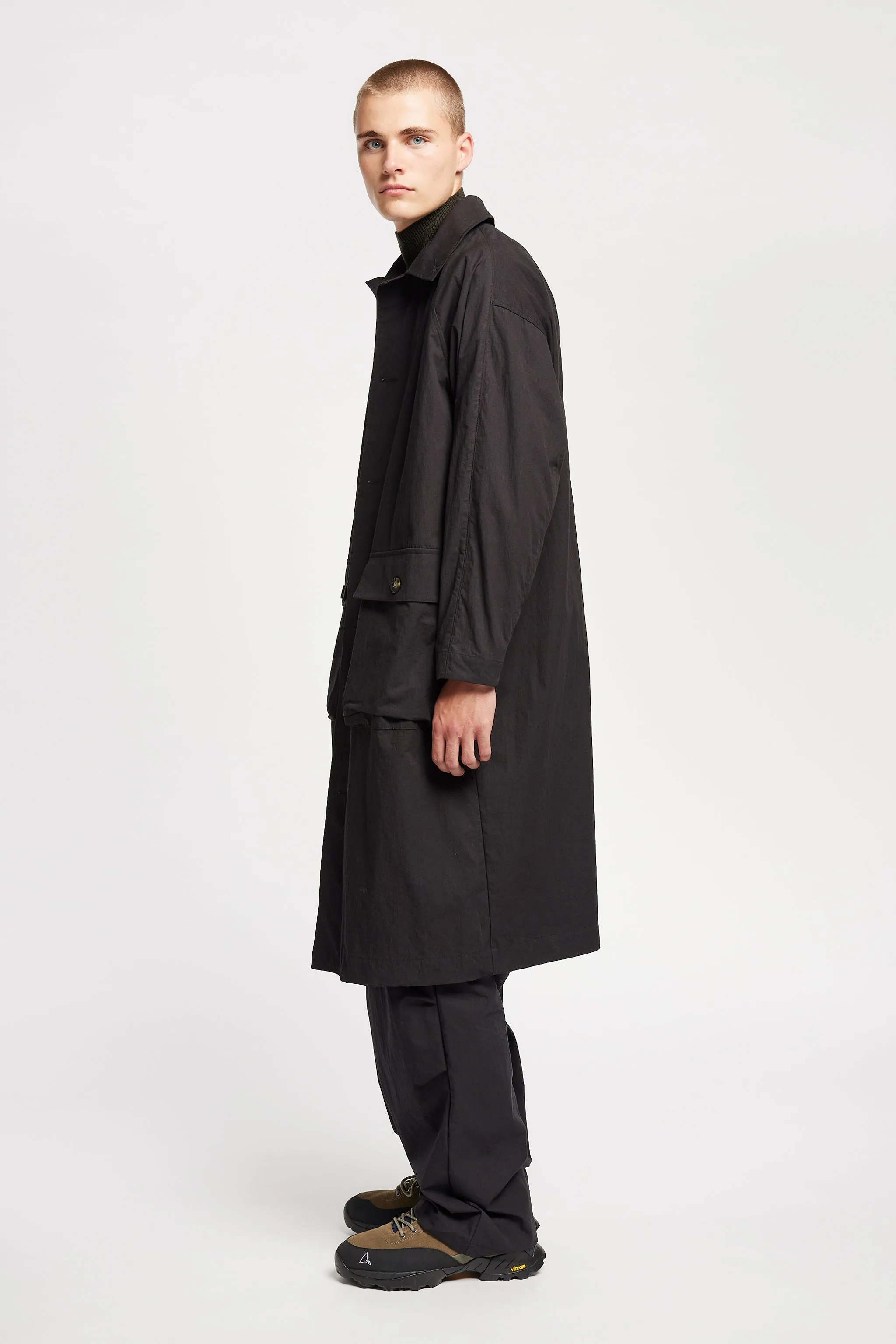 Venture Trench Jet Black sold by Kloke