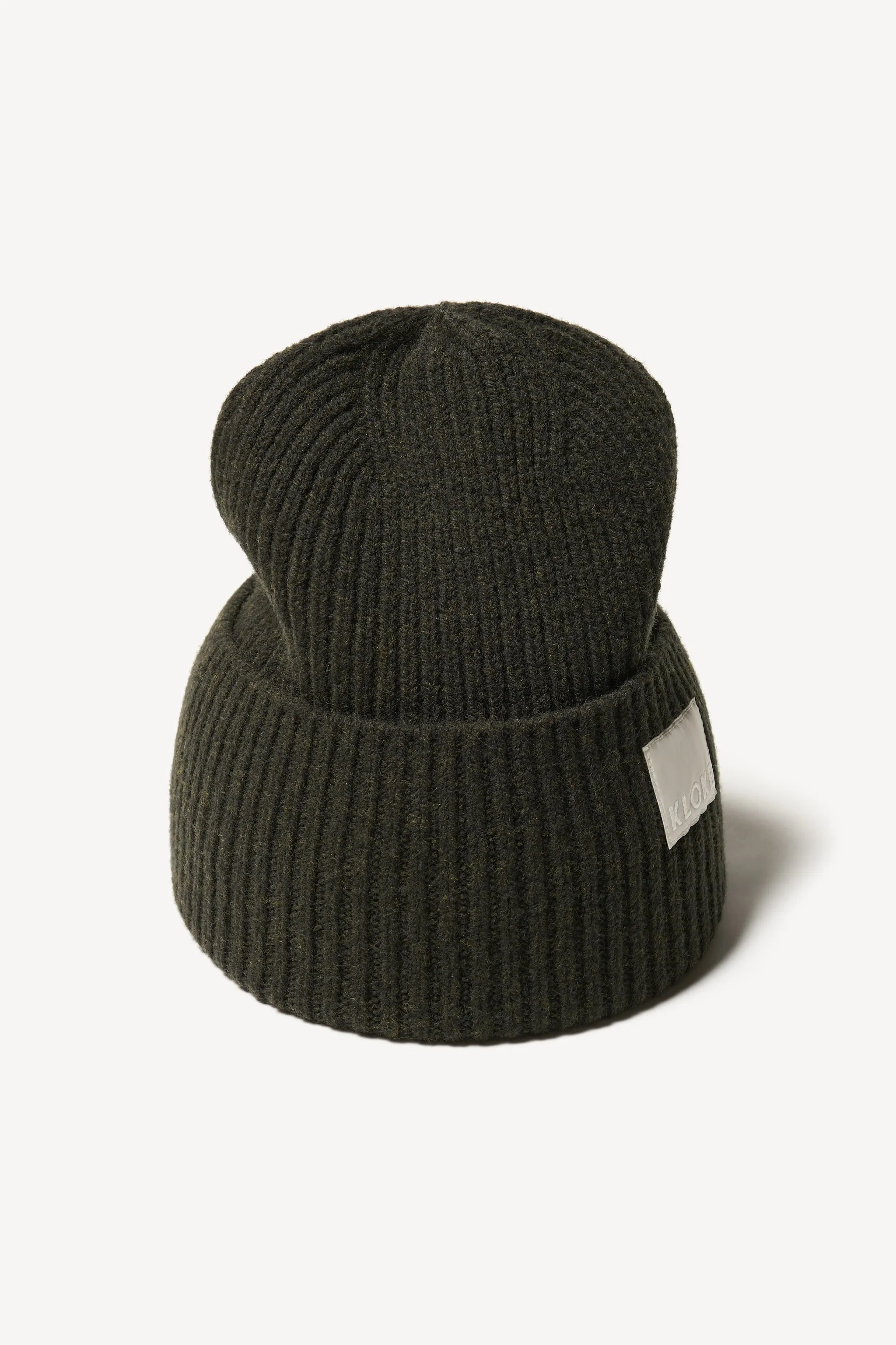 Atoll Knit Beanie Darkest Green sold by Kloke