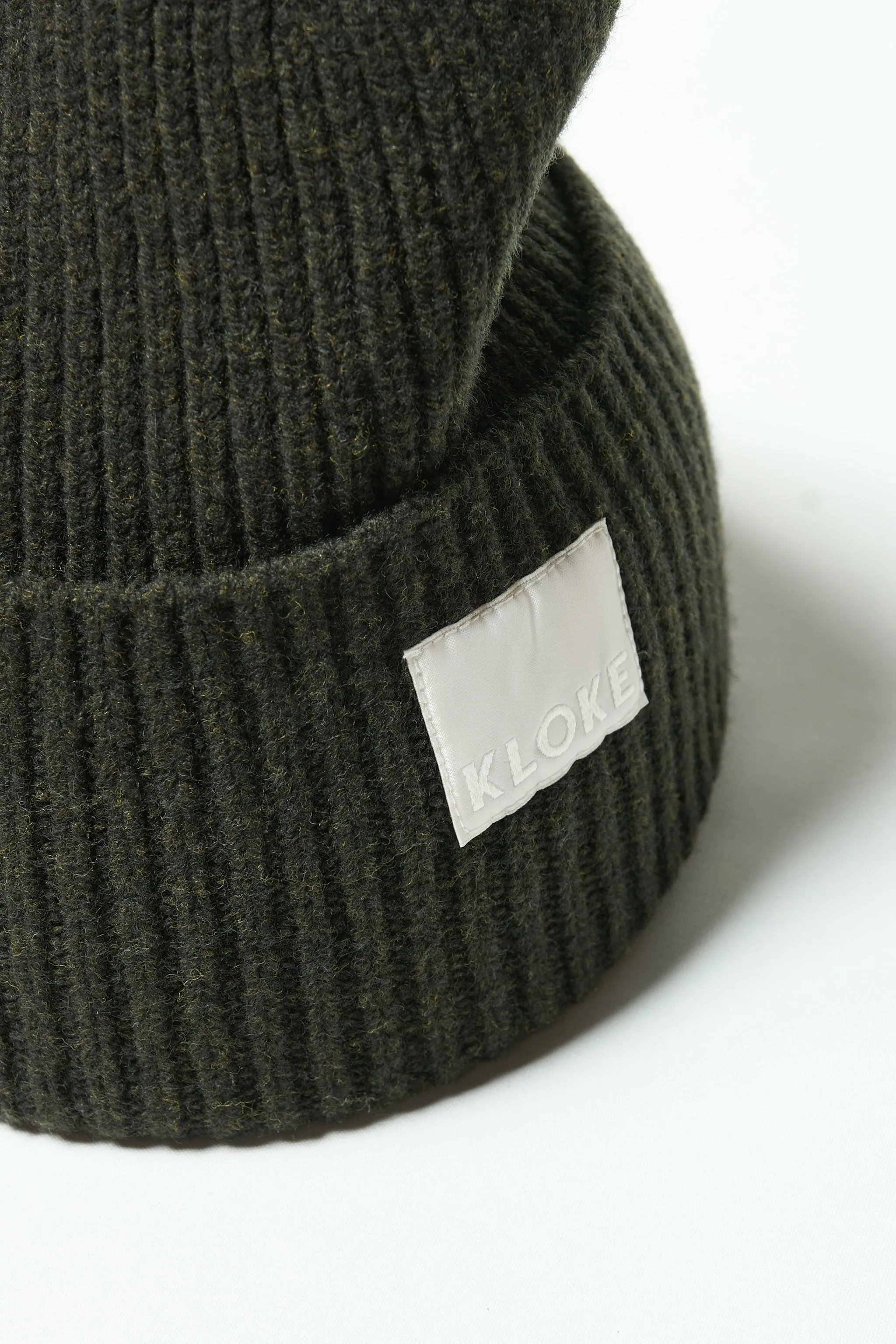 Atoll Knit Beanie Darkest Green sold by Kloke product image thumbnail 2