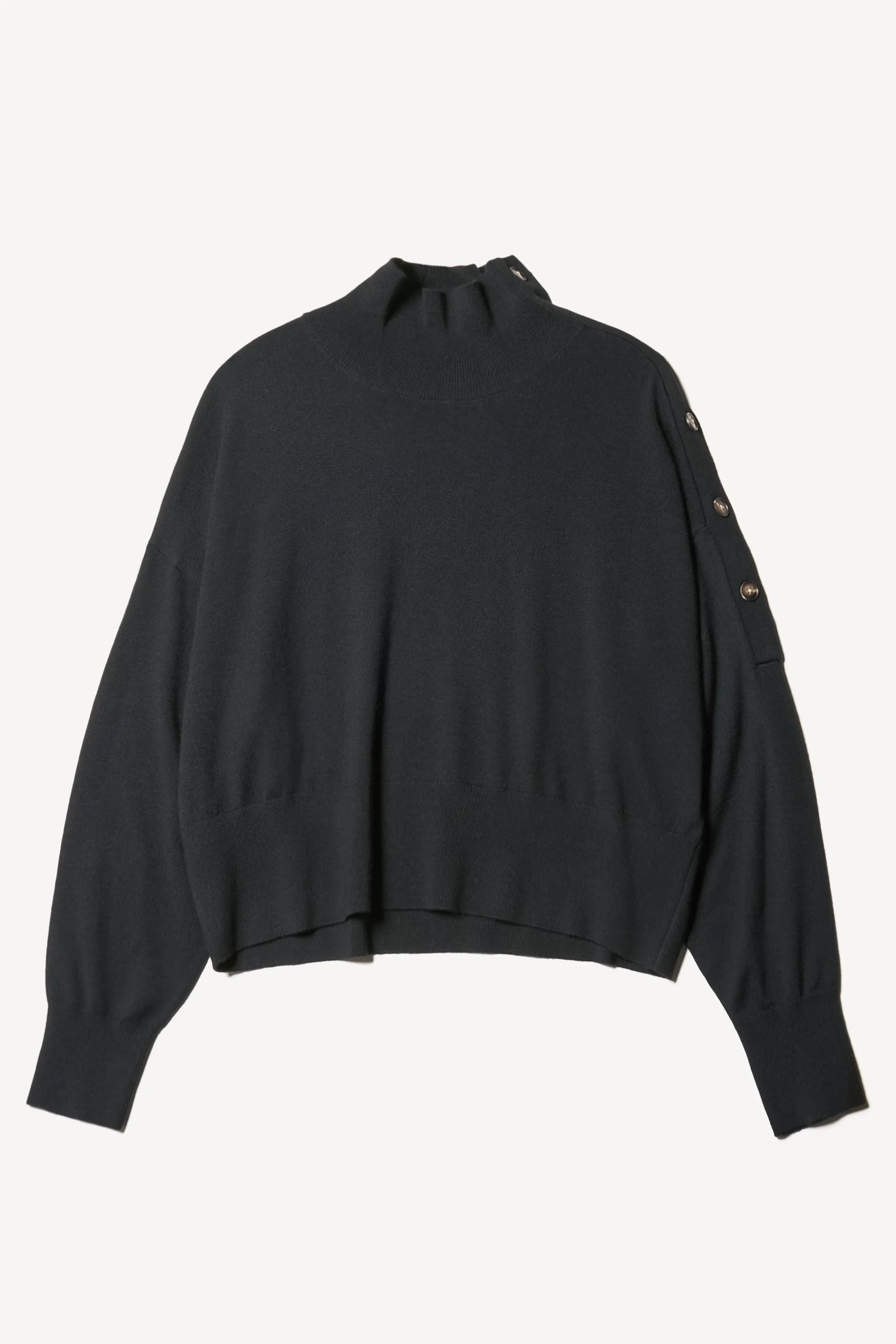 Impart Mock Neck Knit Black sold by Kloke product image thumbnail 5