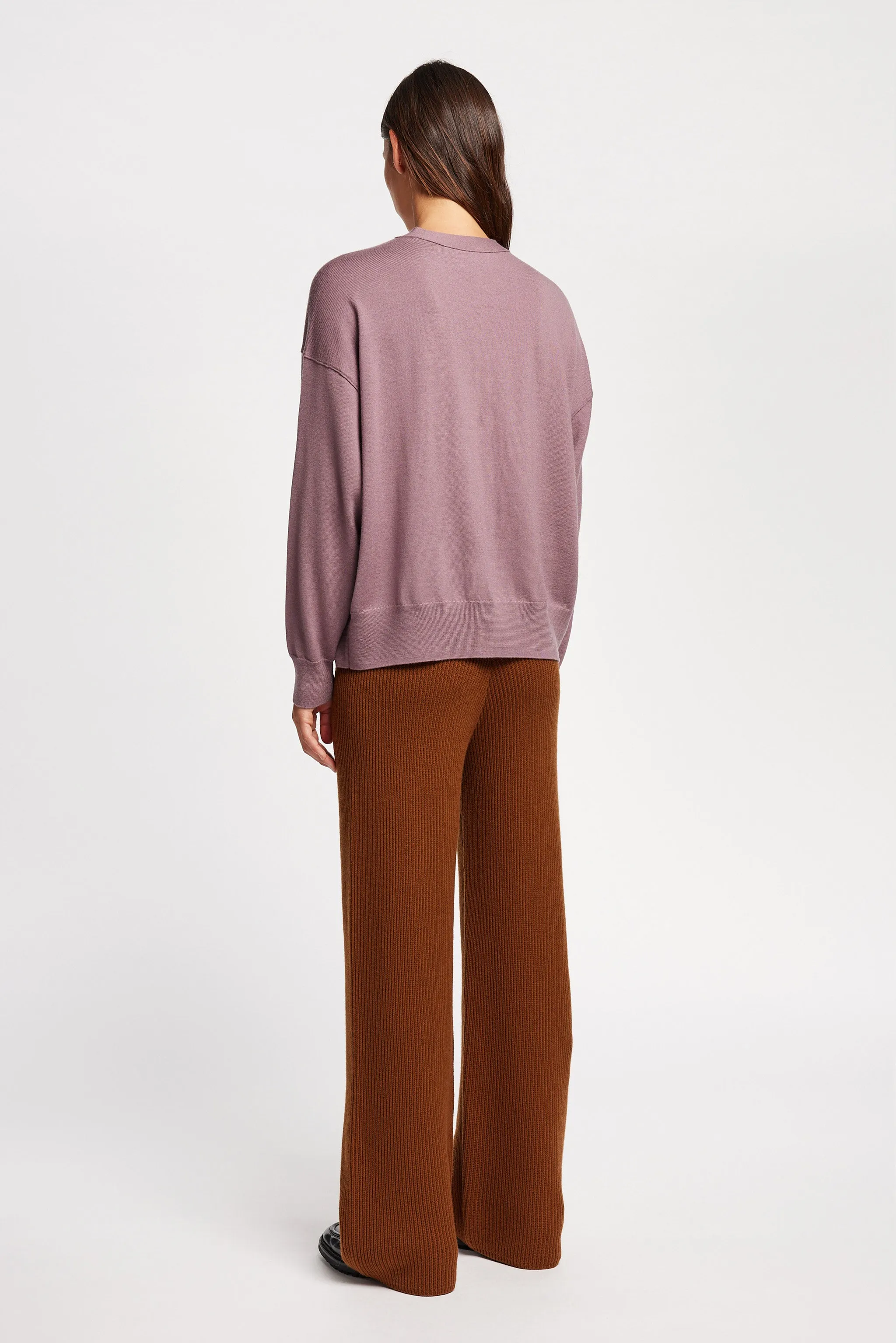 Descend Merino Knit Mauve sold by Kloke product image thumbnail 5