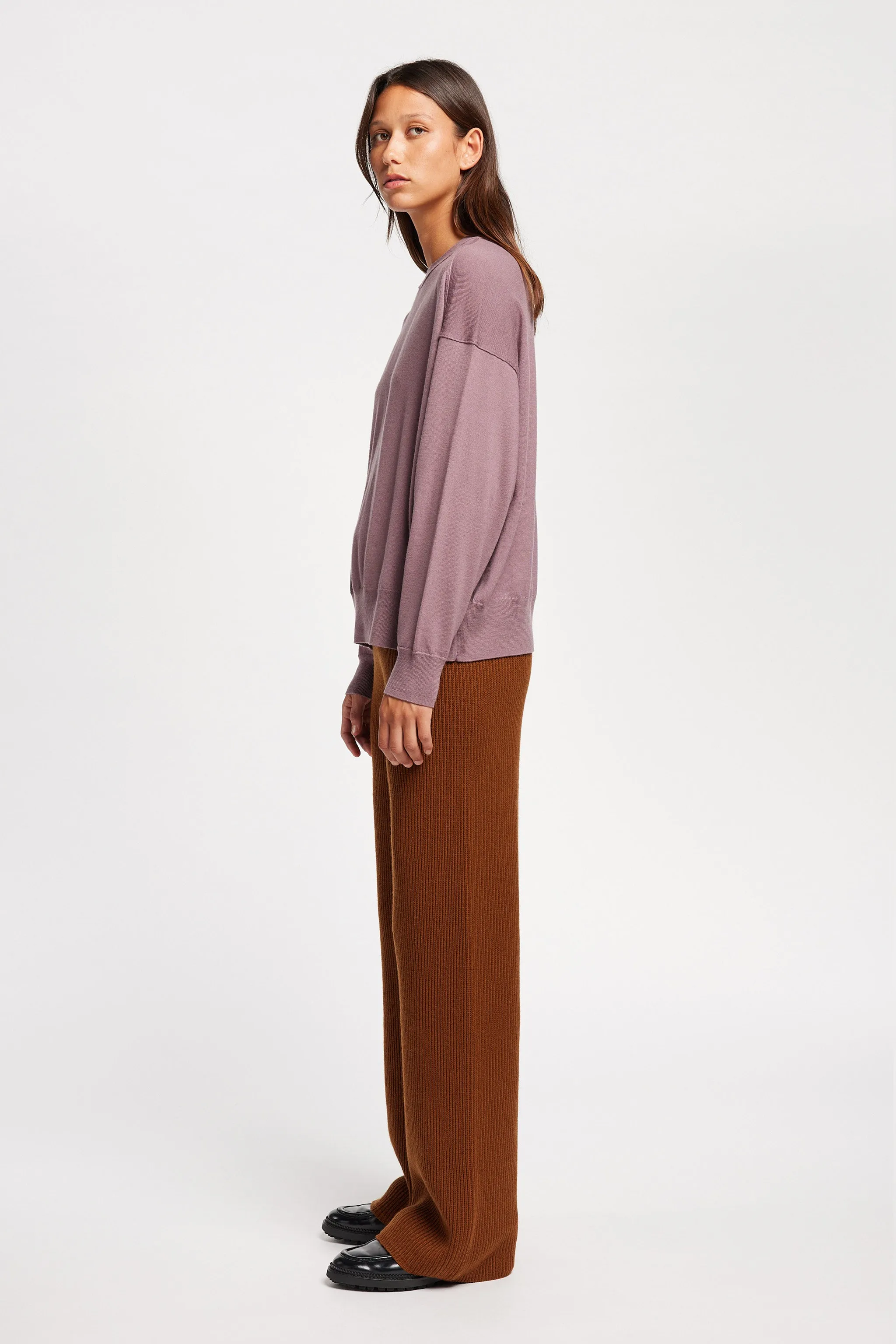 Descend Merino Knit Mauve sold by Kloke product image thumbnail 3
