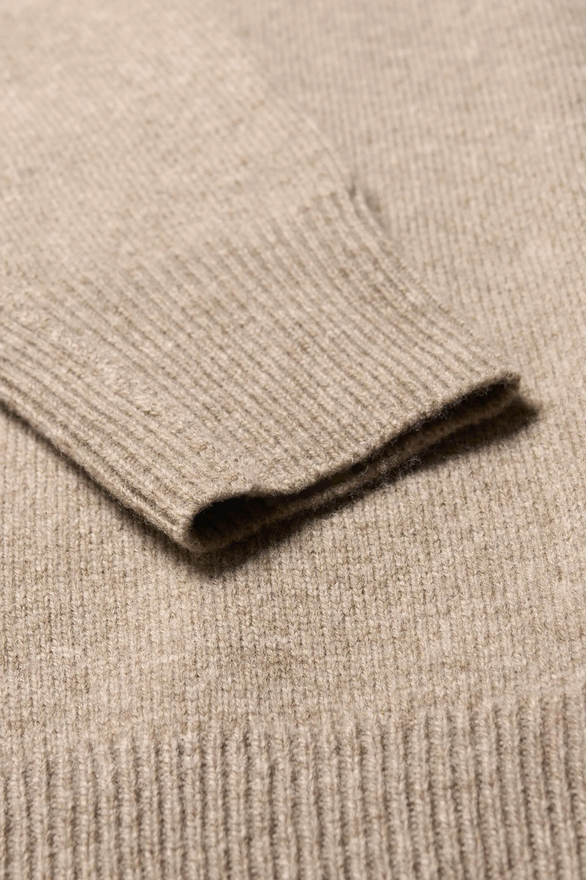 Prism Mock Neck Sweater Taupe sold by Kloke product image thumbnail 5