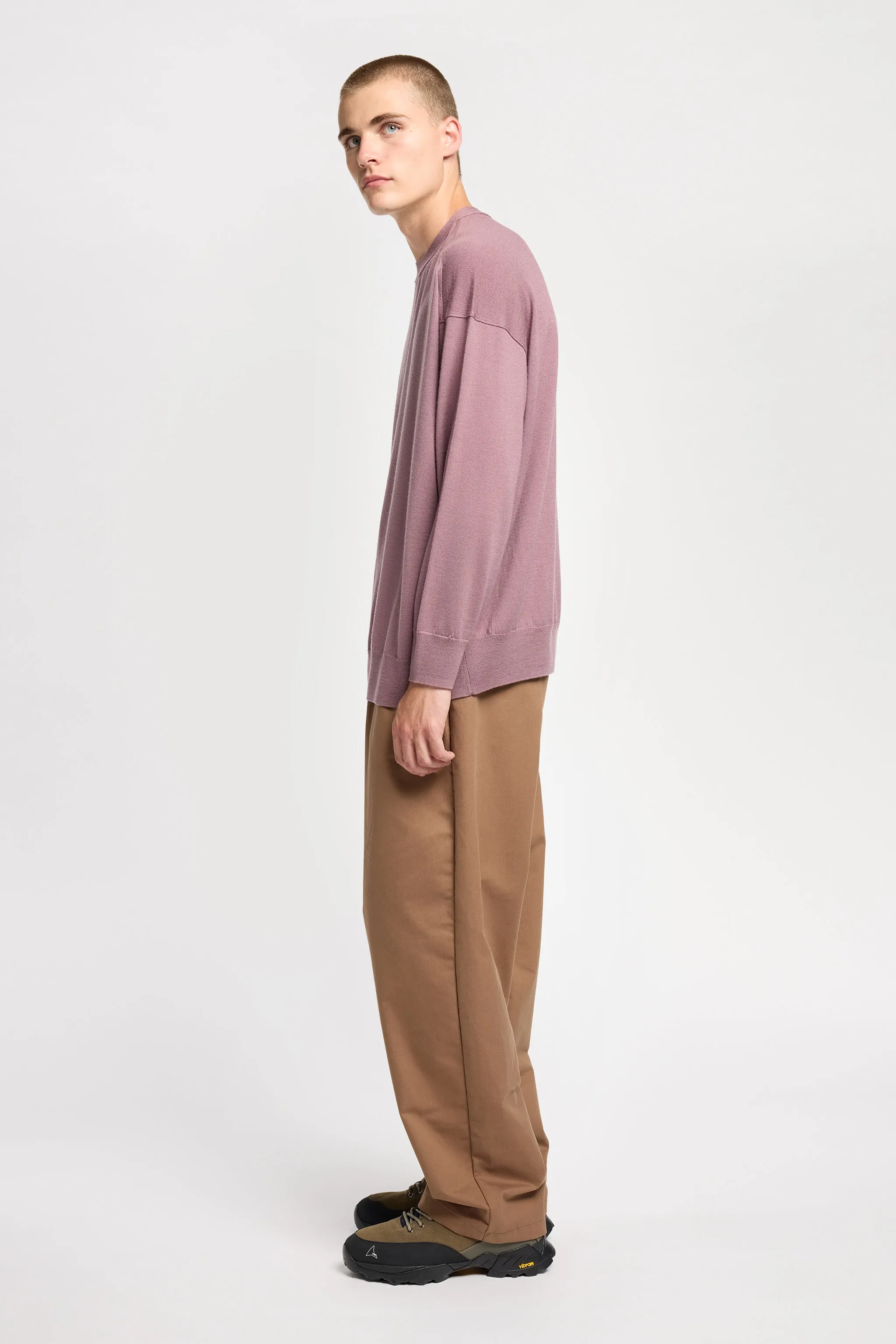 Pitch Loose Fit Sweater Mauve sold by Kloke product image thumbnail 3