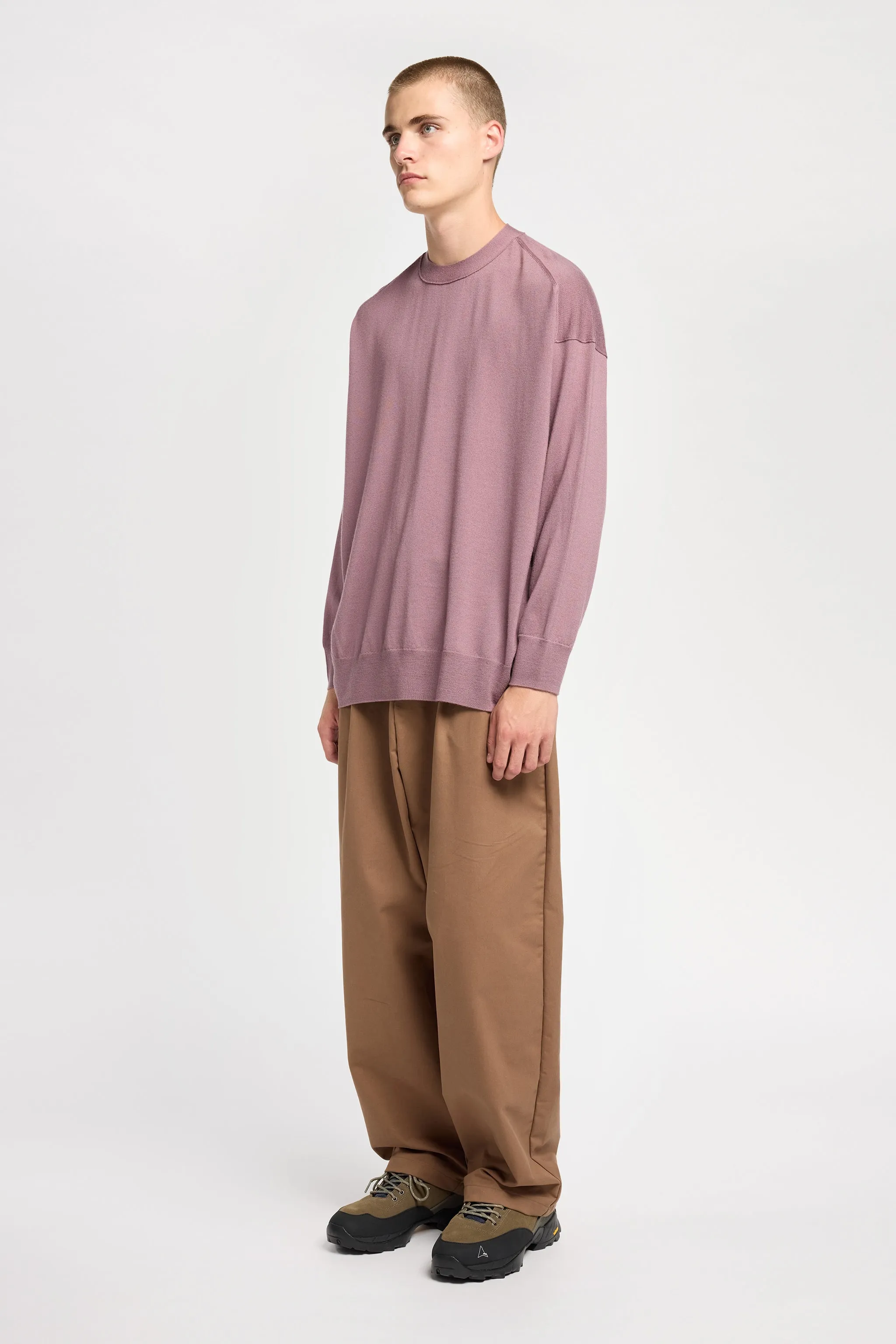 Pitch Loose Fit Sweater Mauve sold by Kloke product image thumbnail 2