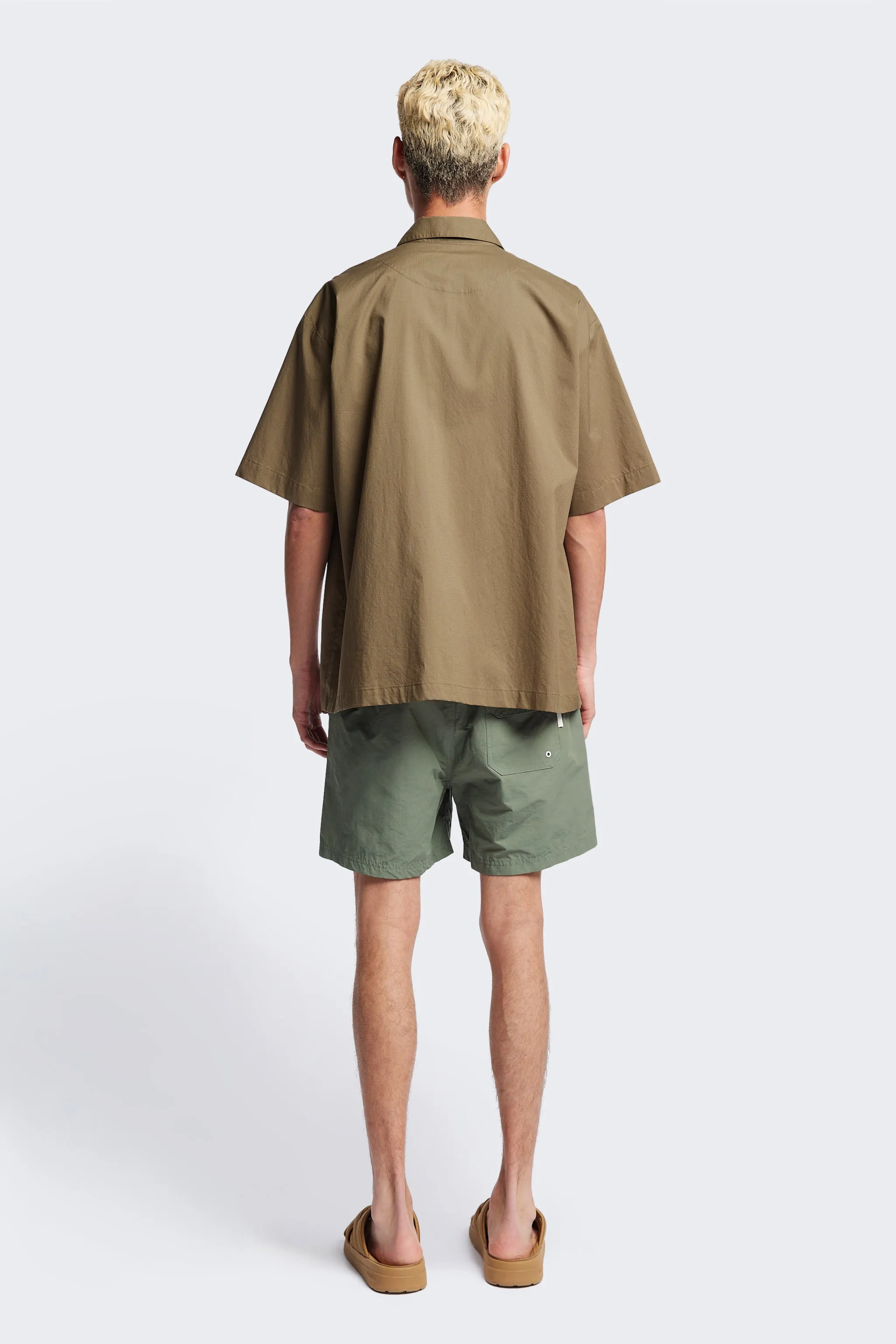 Perisi S/S Shirt Olive Brown sold by Kloke product image thumbnail 4