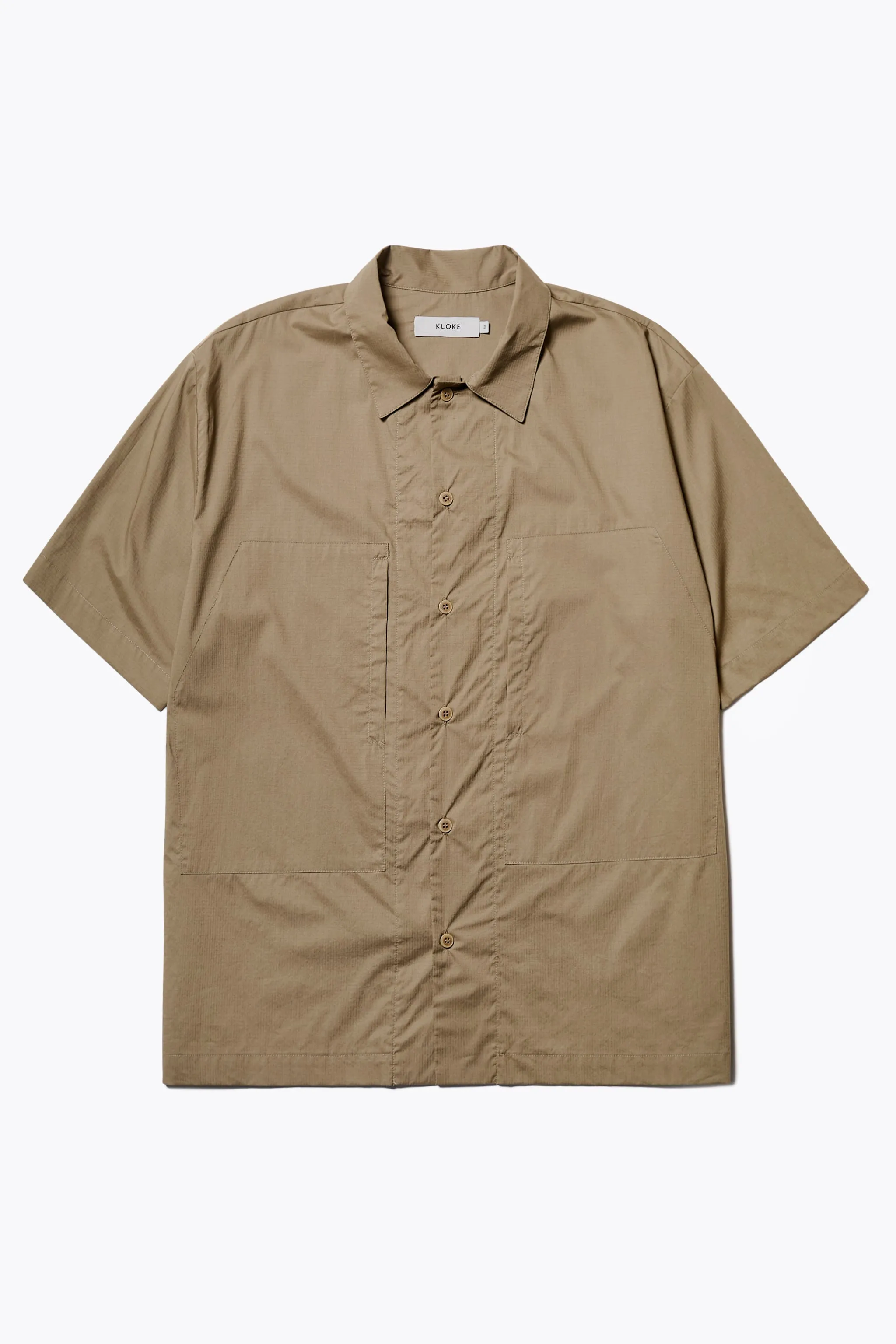Perisi S/S Shirt Olive Brown sold by Kloke product image thumbnail 5
