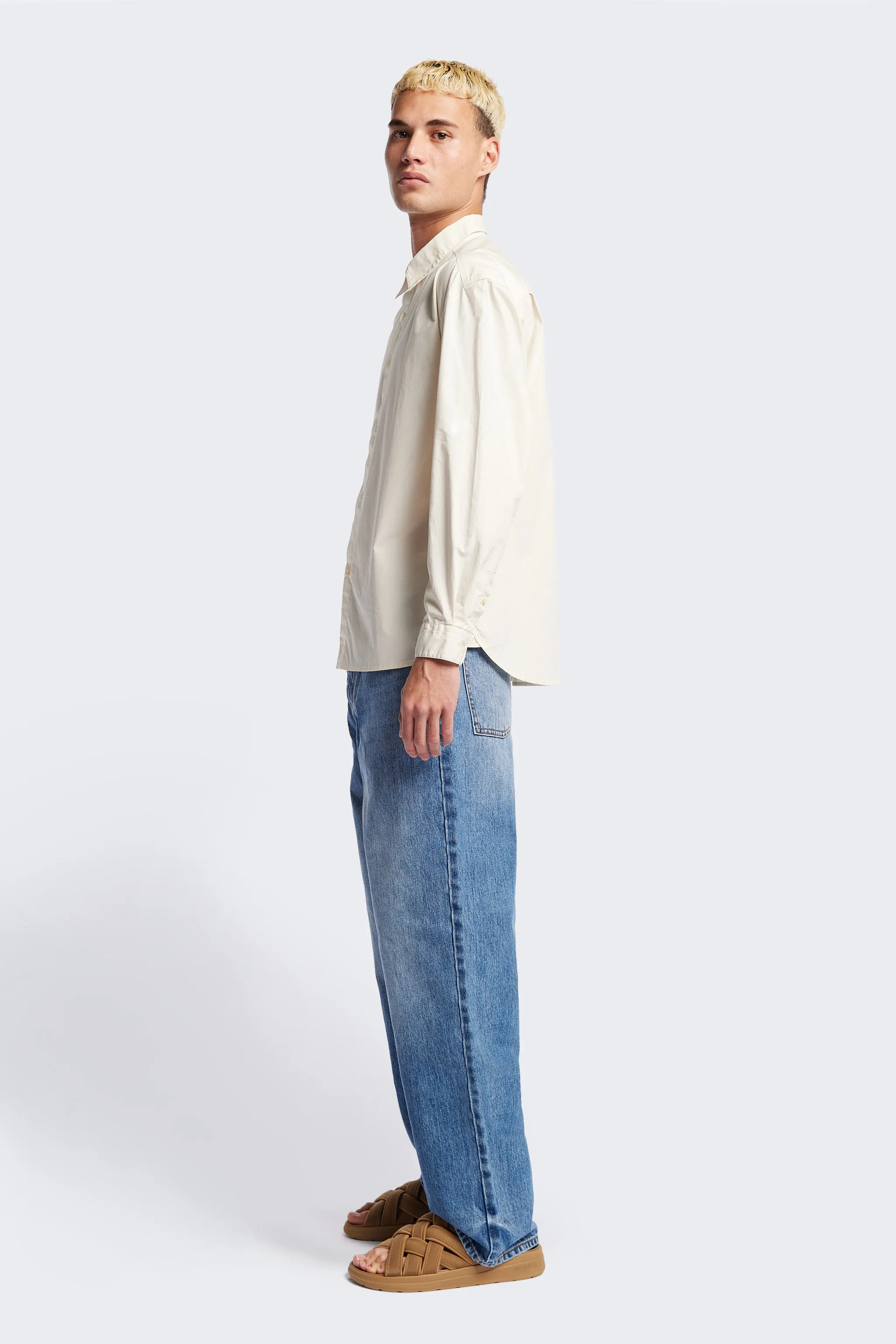 Iberia Long Sleeve Shirt Ecru sold by Kloke product image thumbnail 3