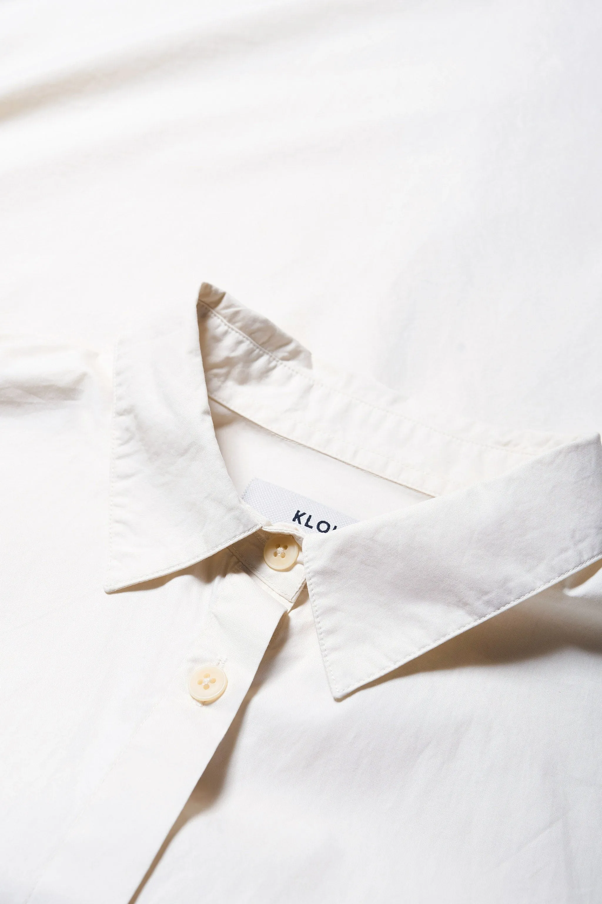 Iberia Long Sleeve Shirt Ecru sold by Kloke product image thumbnail 5