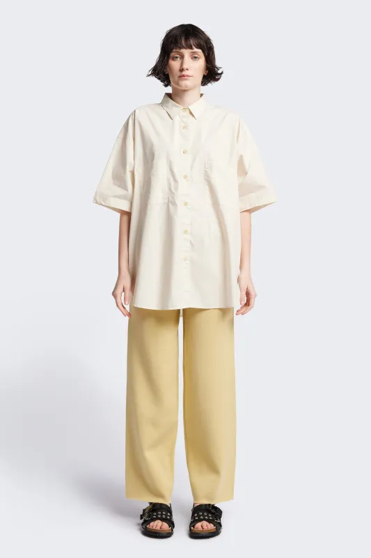 Aquifer S/S Shirt Ecru made by Kloke