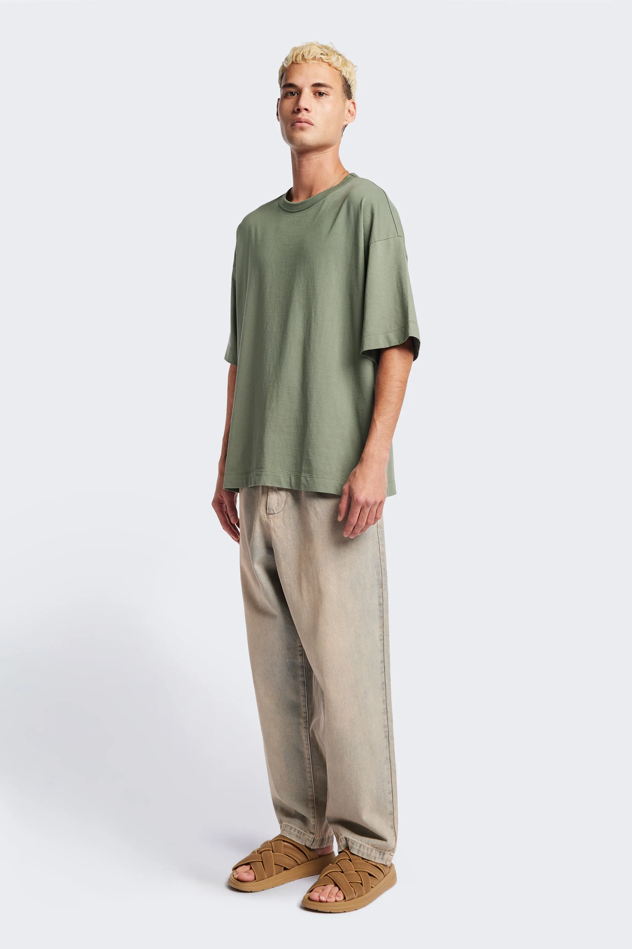 Fragment Denim Pleat Pant Blue Pink Fade sold by Kloke product image thumbnail 3