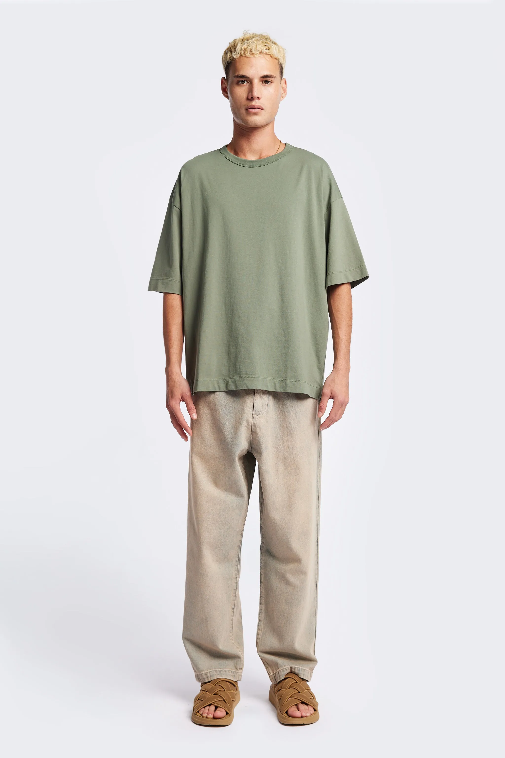 Fragment Denim Pleat Pant Blue Pink Fade sold by Kloke product image thumbnail 2