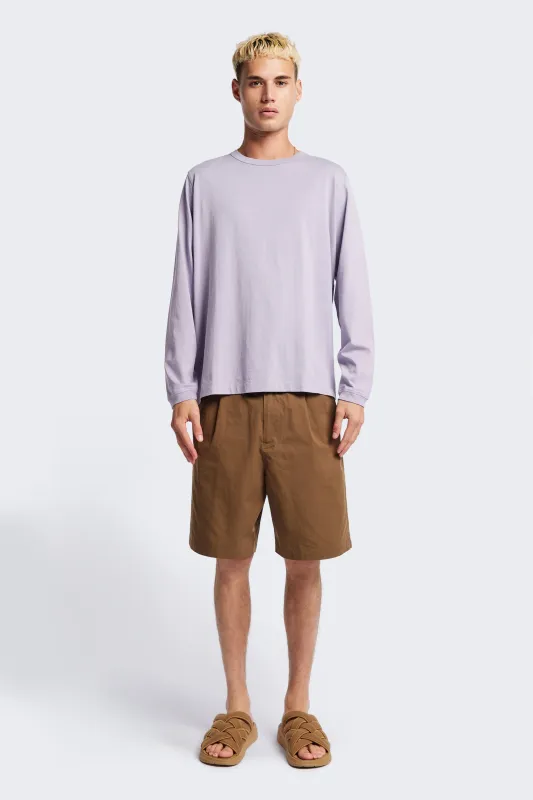 Degree Pleat Short Brown sold by Kloke