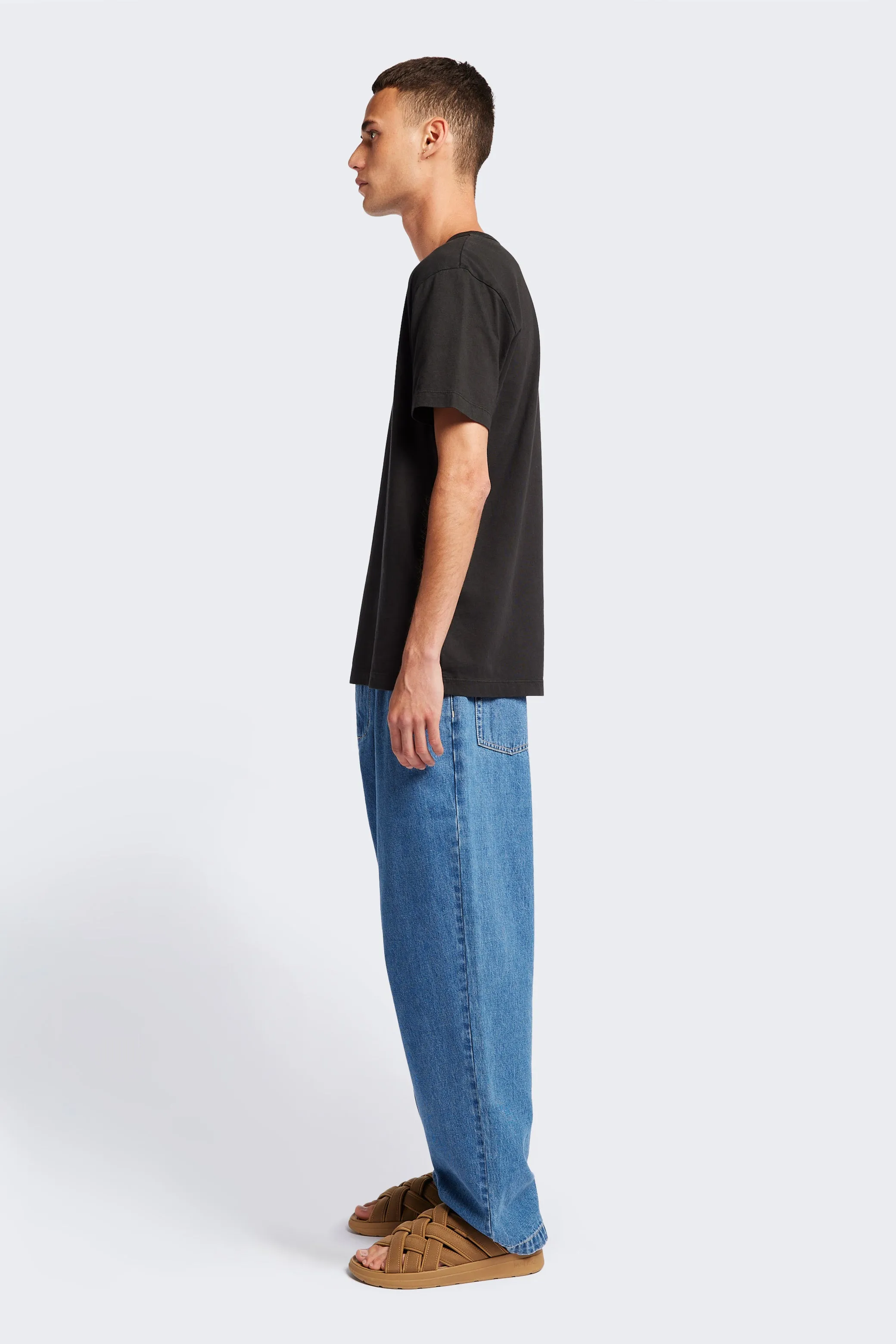 Stratus Henley T-Shirt Vintage Black sold by Kloke product image thumbnail 3