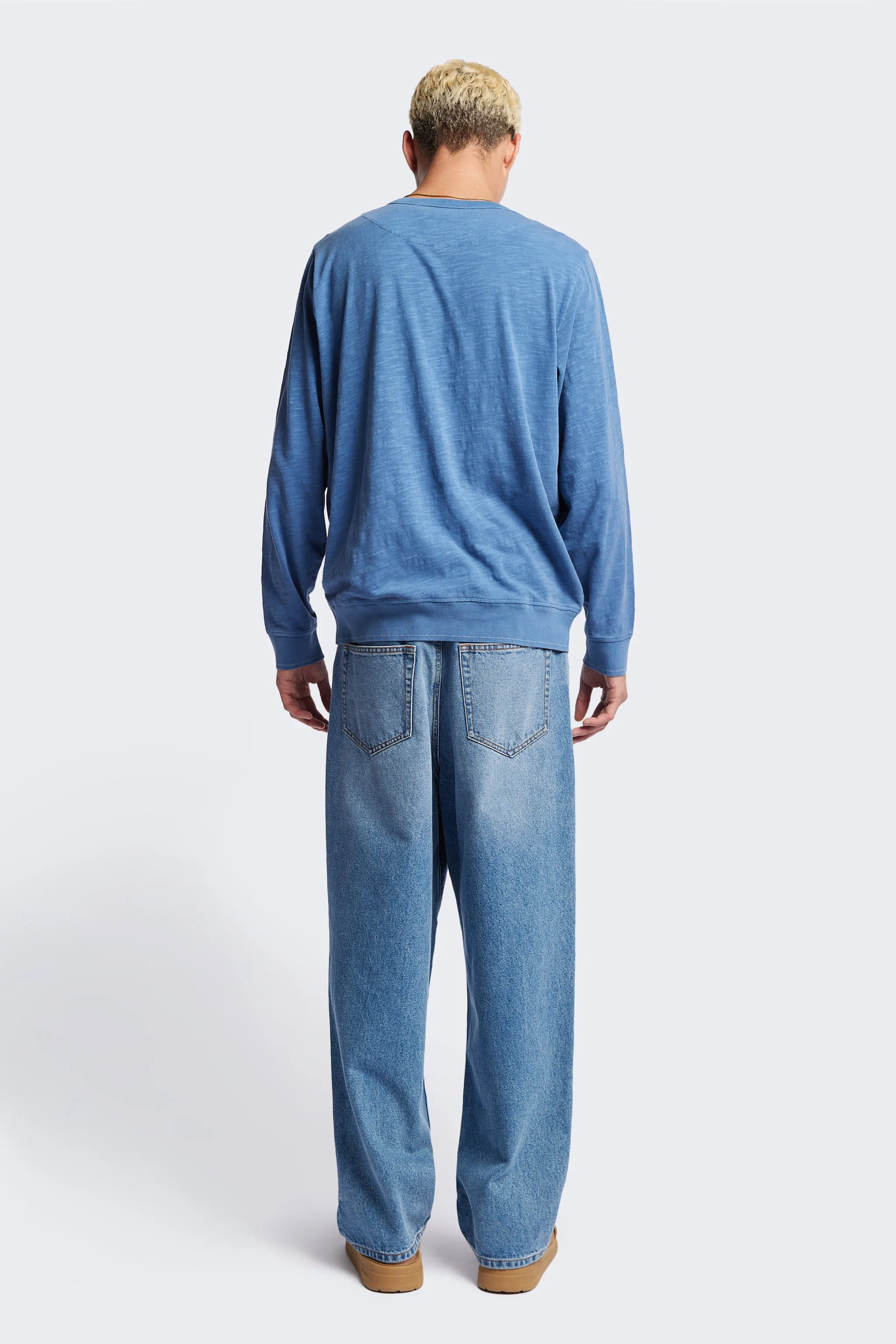 Asperse Henley Pullover Blue sold by Kloke product image thumbnail 4