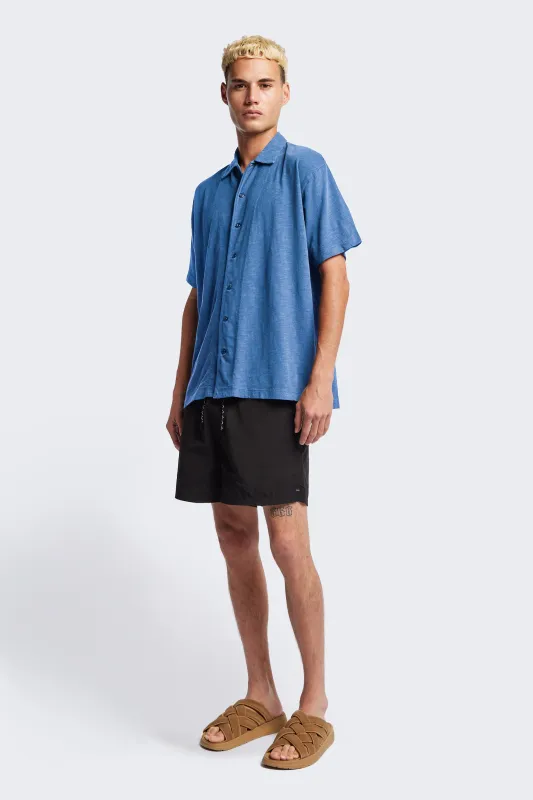 Tectonic Jersey Shirt Blue made by Kloke