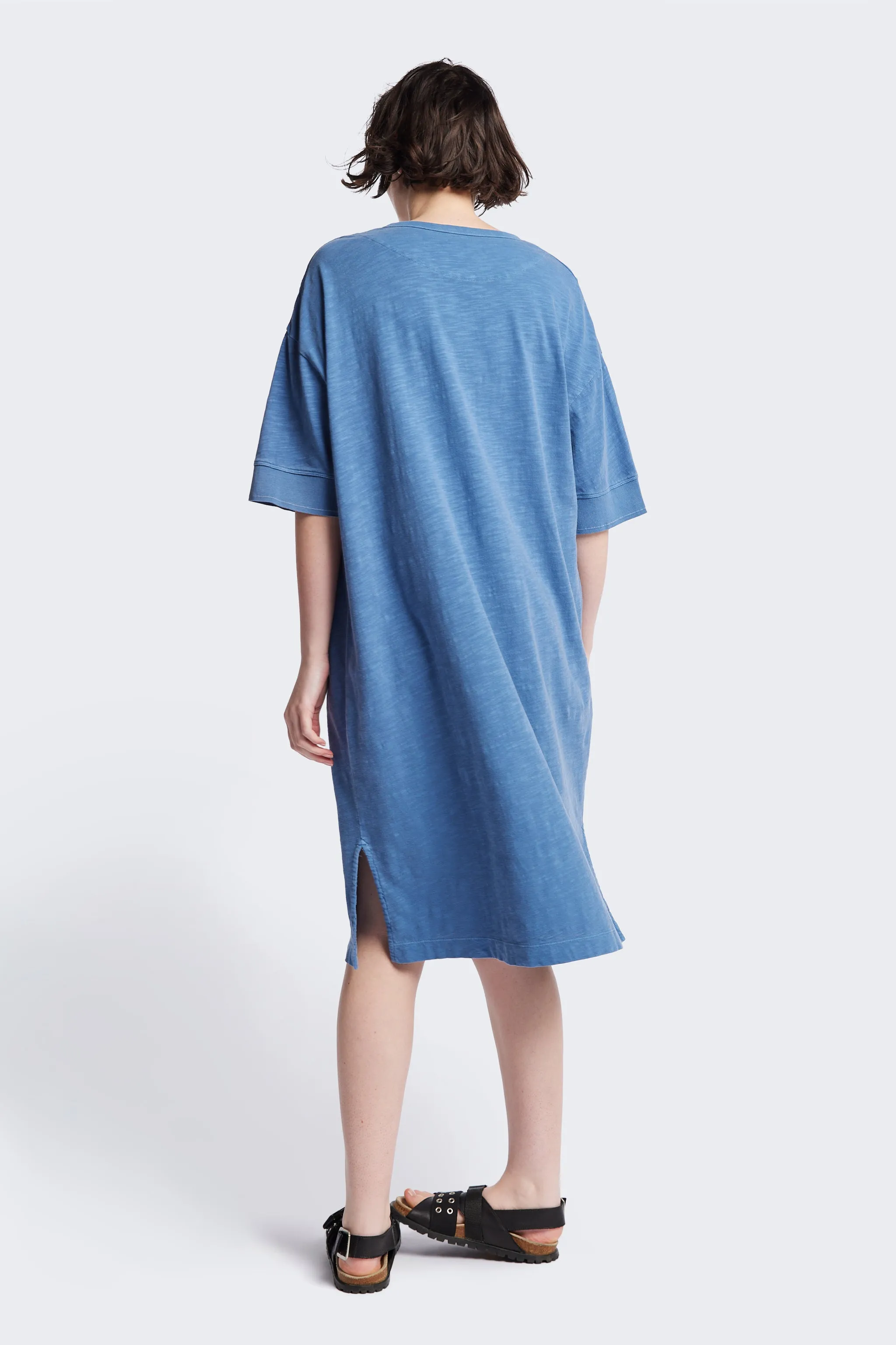Treatise Henley Dress Blue sold by Kloke product image thumbnail 5