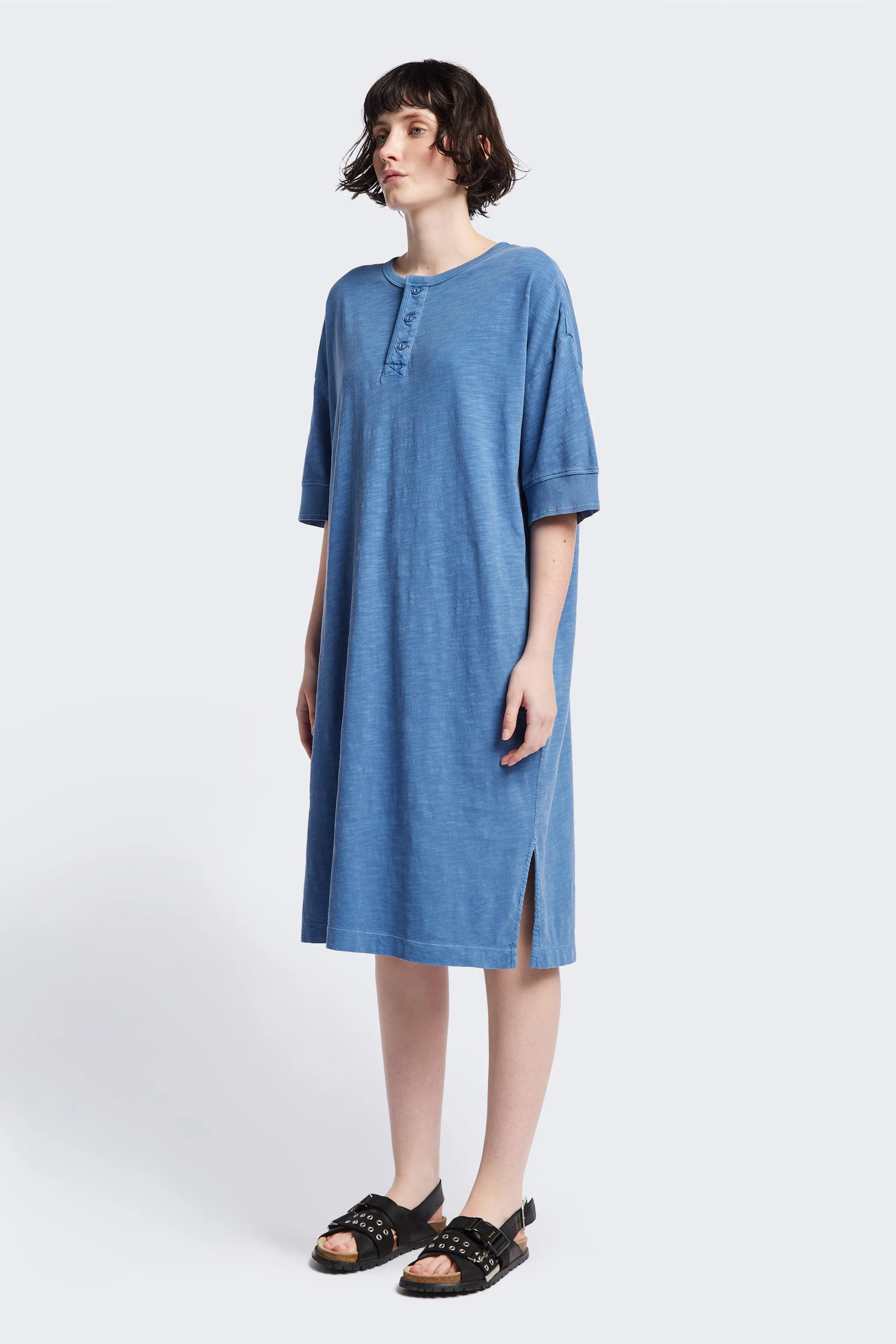 Treatise Henley Dress Blue sold by Kloke product image thumbnail 2