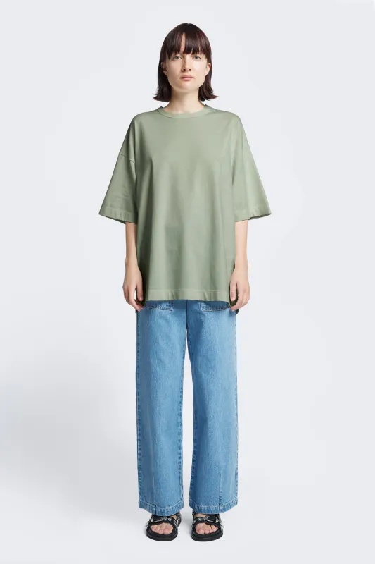 Monolith Unisex Tee Sage Green made by Kloke