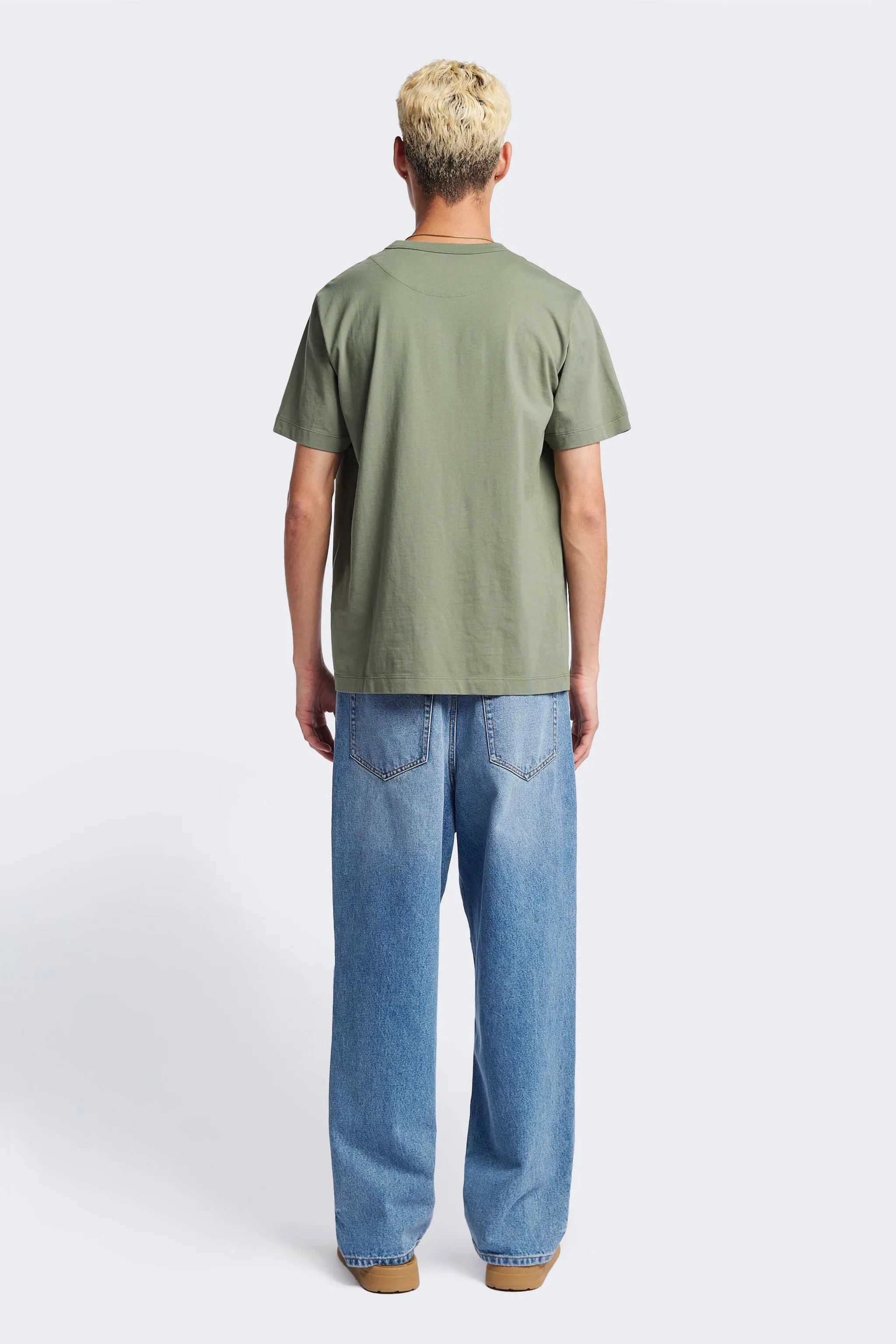 Radius T-Shirt Sage Green sold by Kloke product image thumbnail 4
