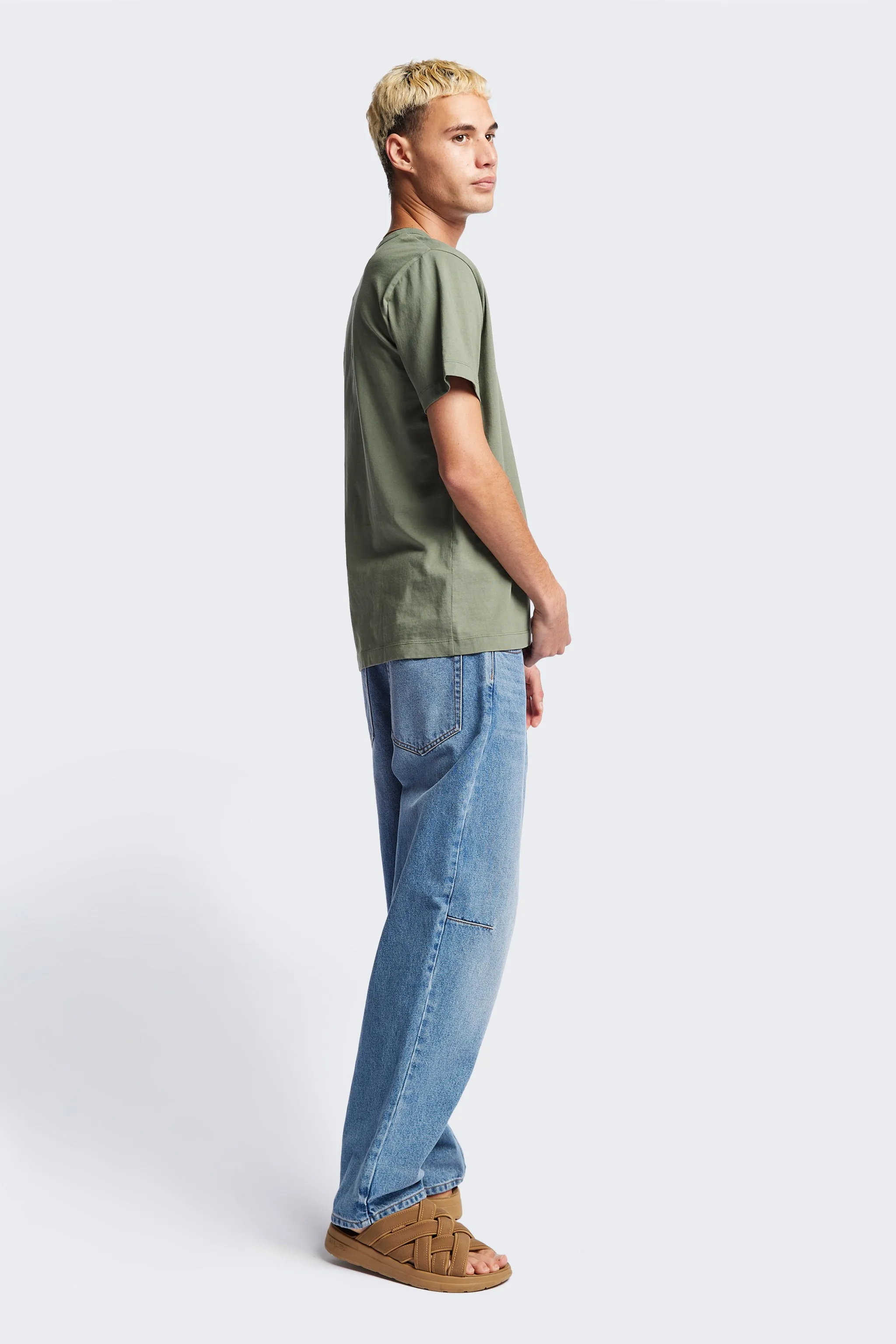 Radius T-Shirt Sage Green sold by Kloke