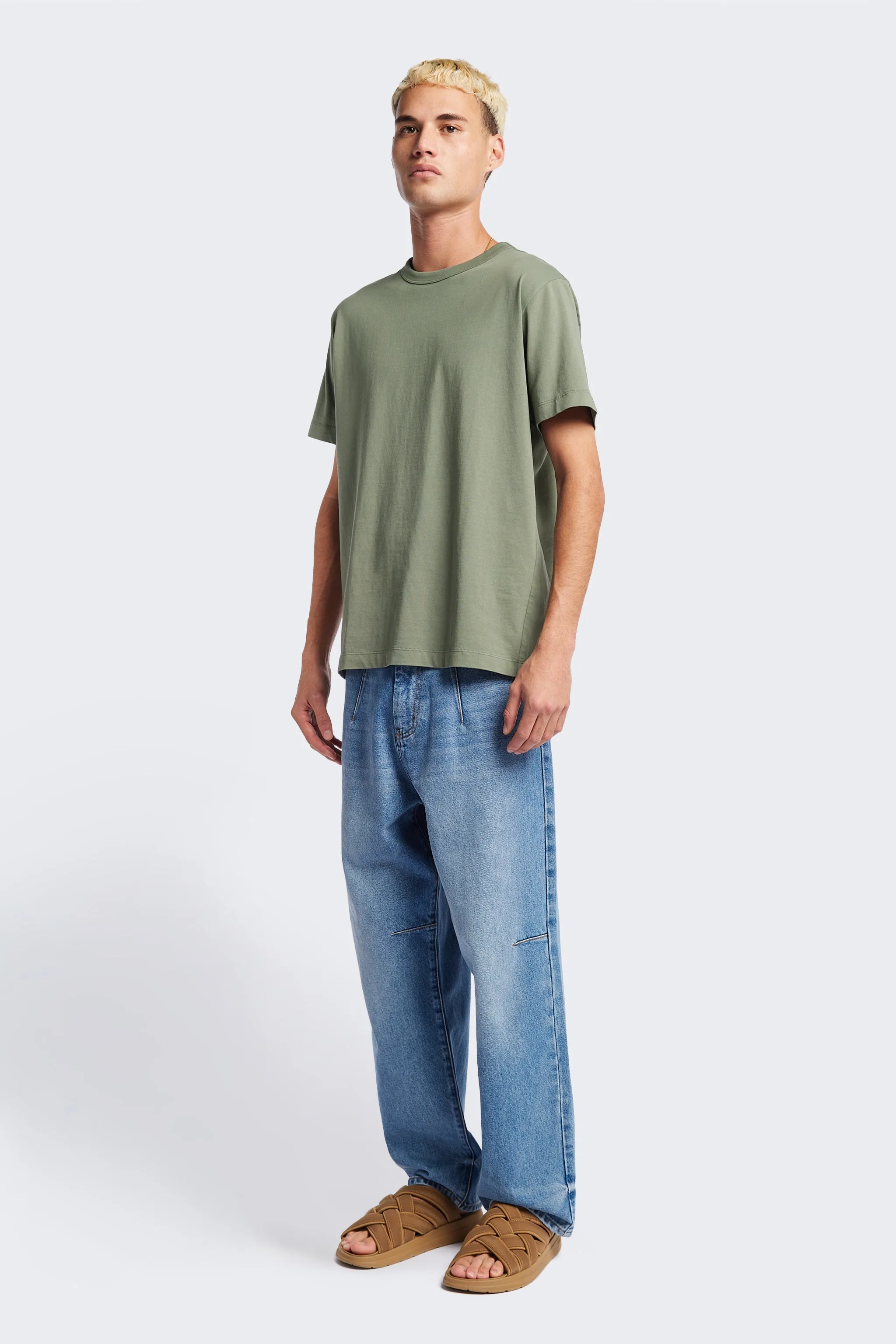 Radius T-Shirt Sage Green sold by Kloke product image thumbnail 3