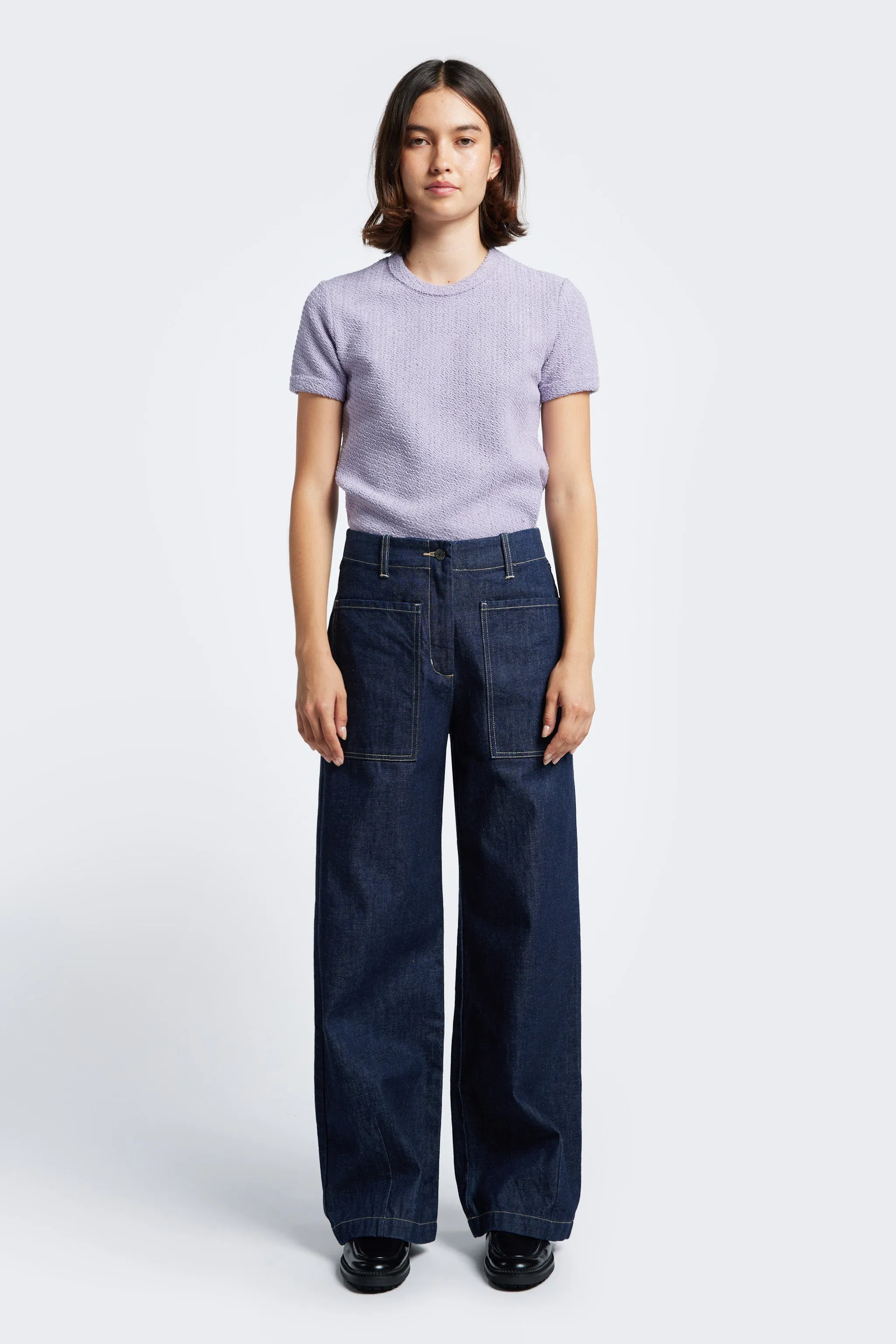 Interval Front Pocket Jean Dark Indigo sold by Kloke