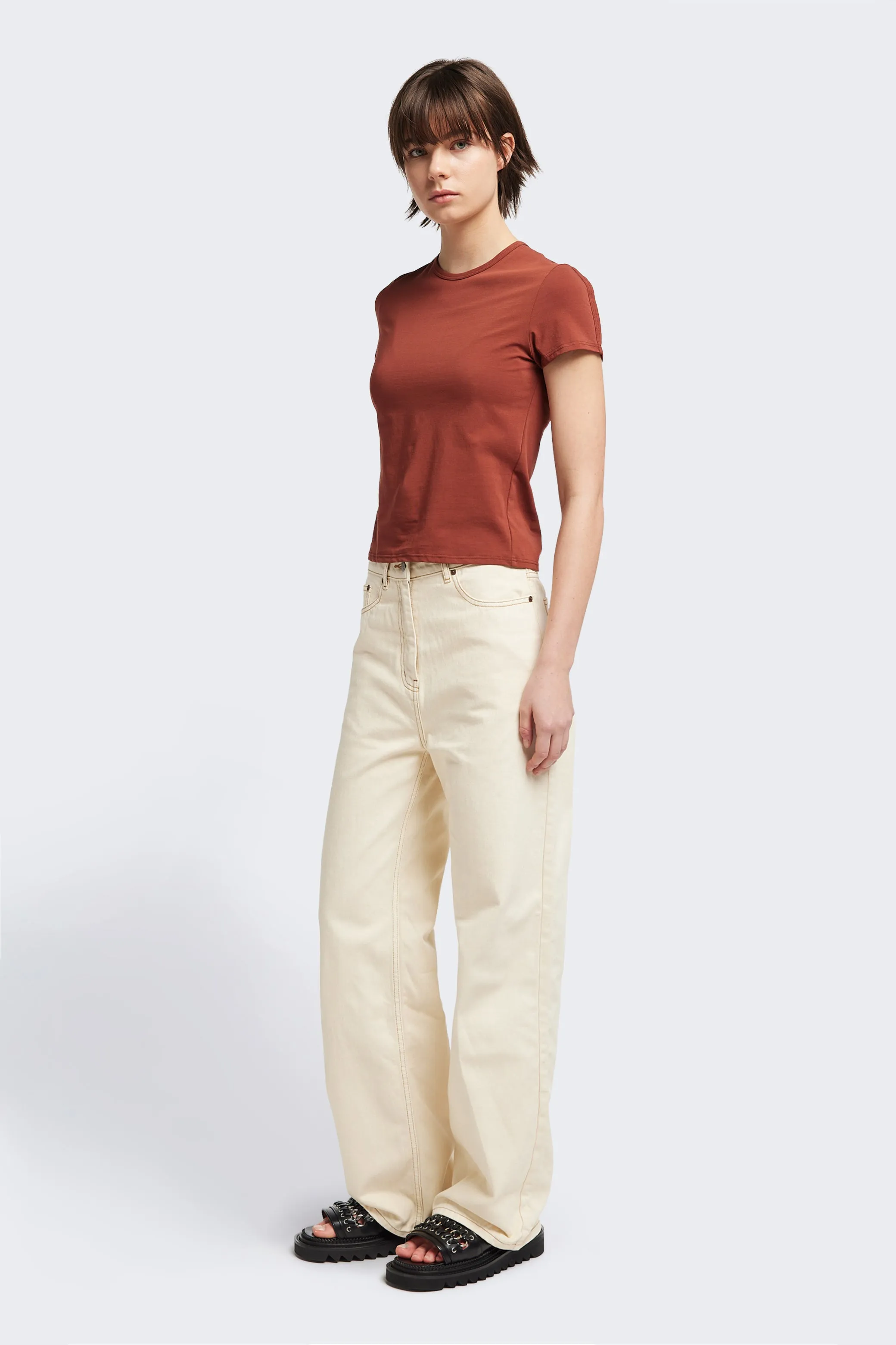 Temple Jean Ecru sold by Kloke