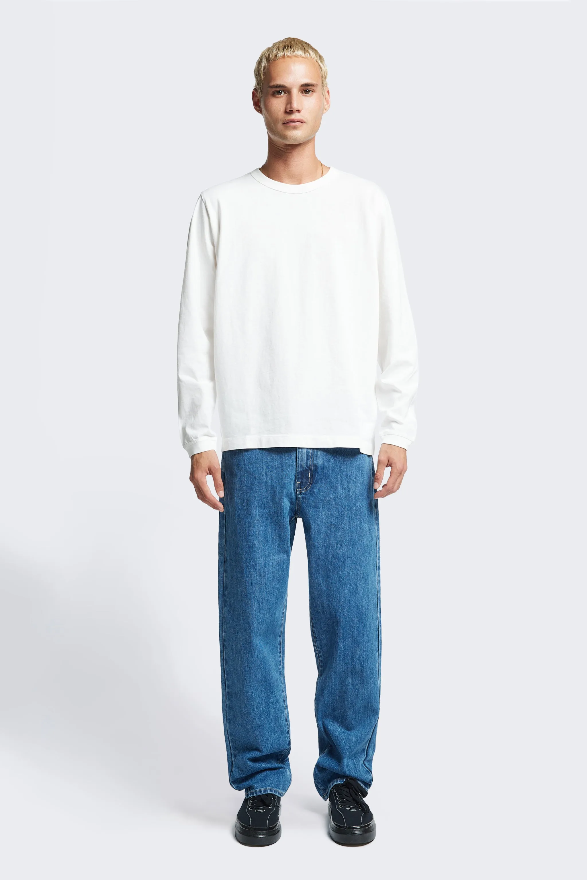Offline L/S T-Shirt White sold by Kloke