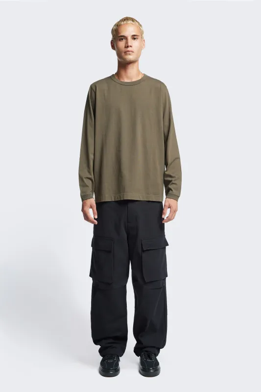 Offline L/S T-Shirt Olive sold by Kloke