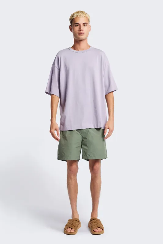 New Wave Swim Short Fatigue Green made by Kloke