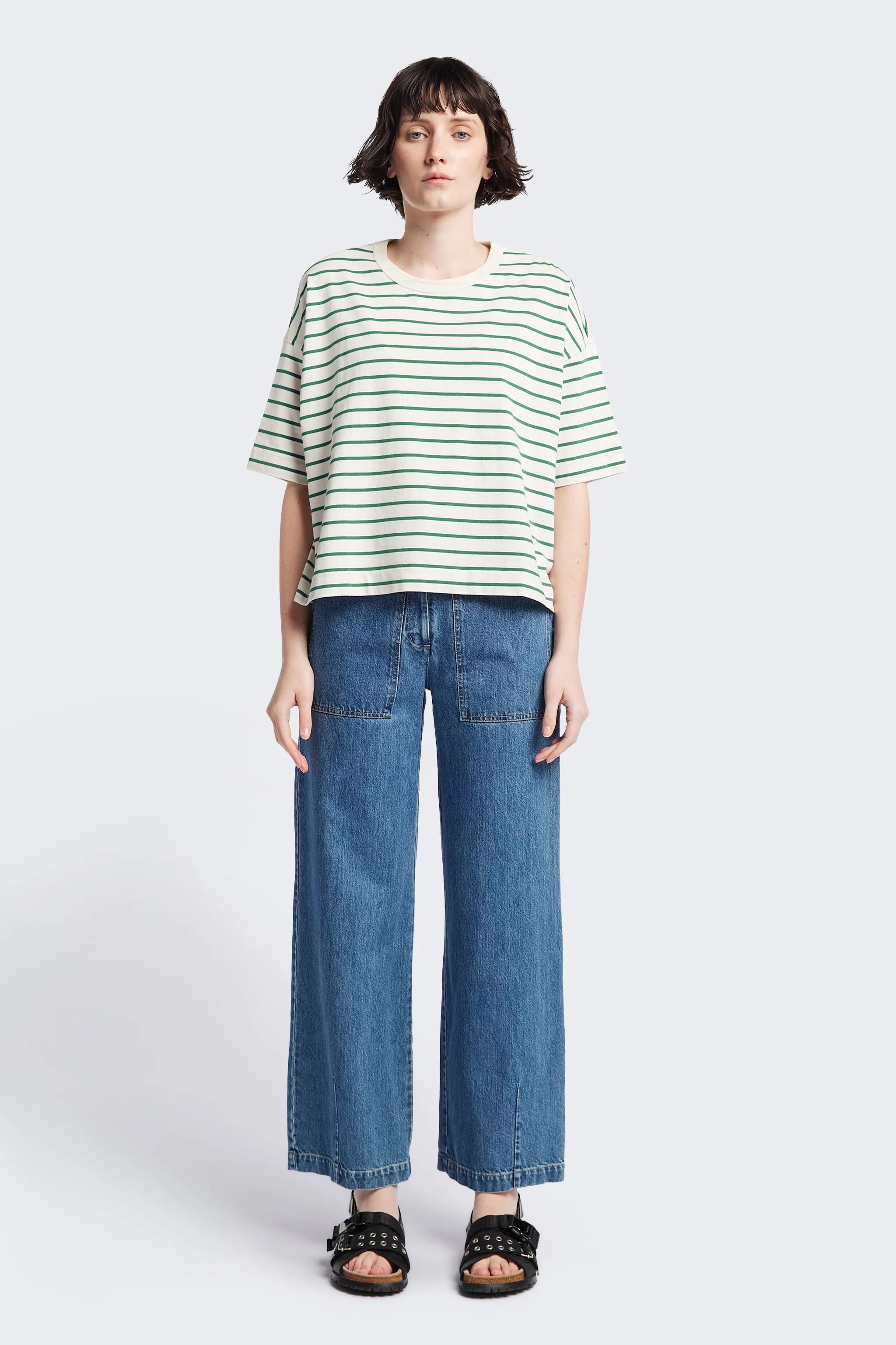 Interval Front Pocket Jean Mid Wash sold by Kloke