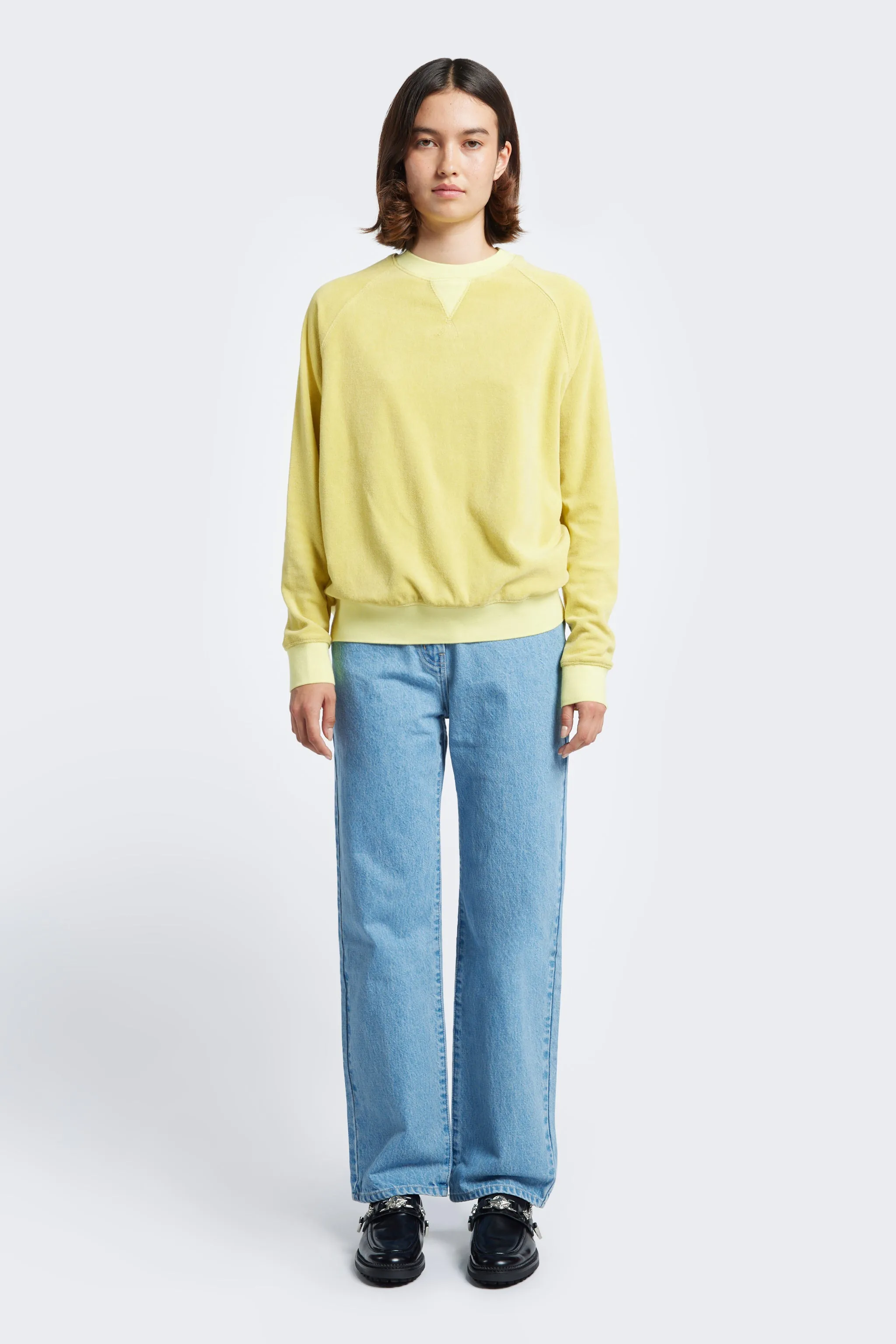 Evade Straight Leg Jean Light Blue sold by Kloke