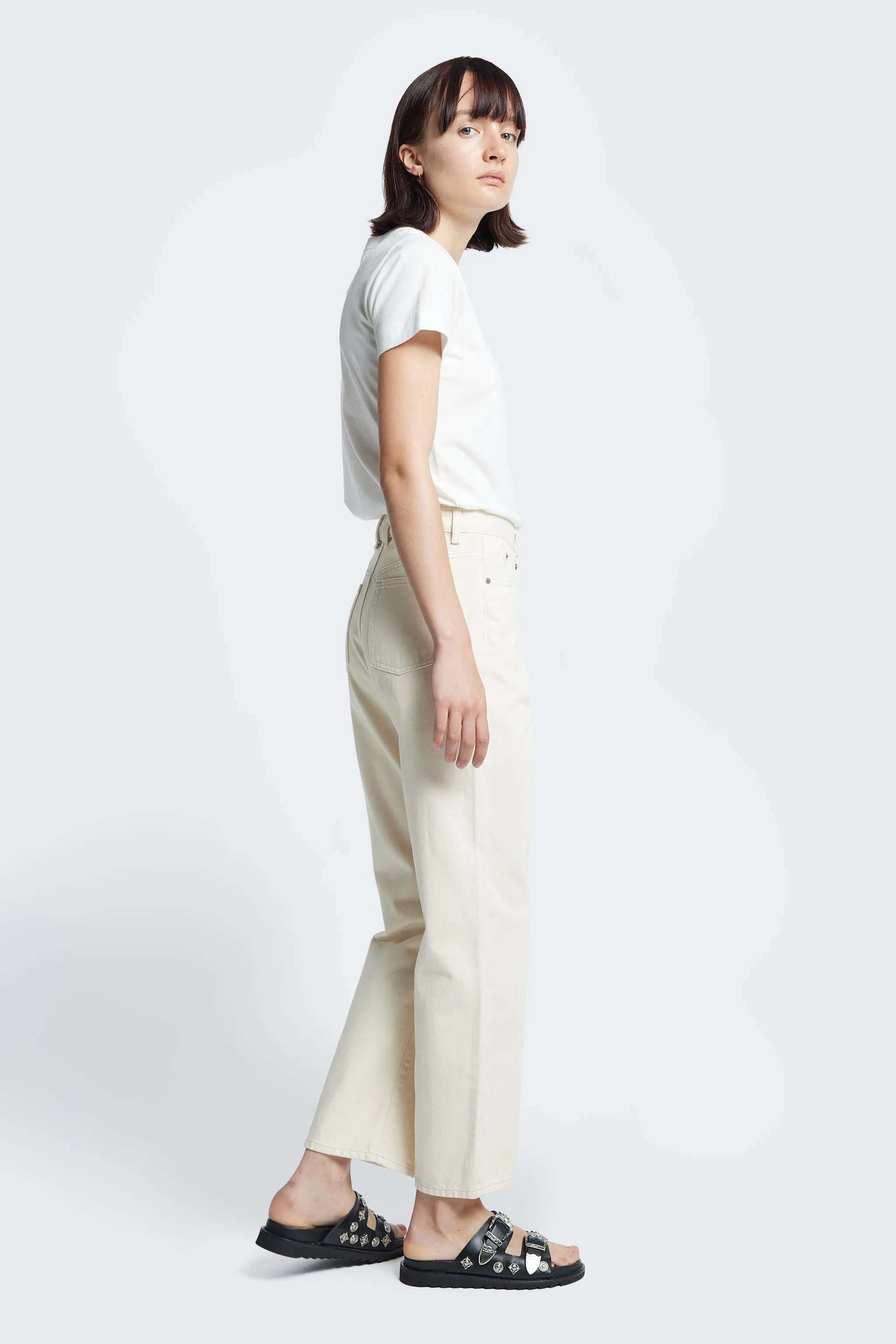 Evade Straight Leg Jean Ecru sold by Kloke product image thumbnail 3