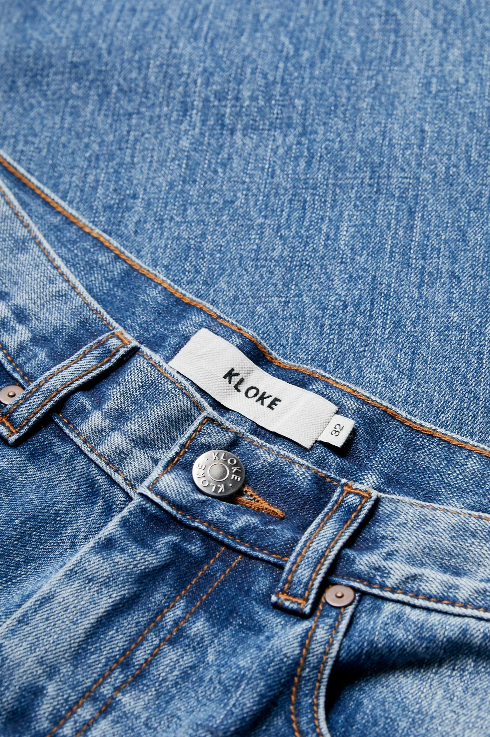 Evade Straight Leg Jean Mid-Wash sold by Kloke product image thumbnail 5