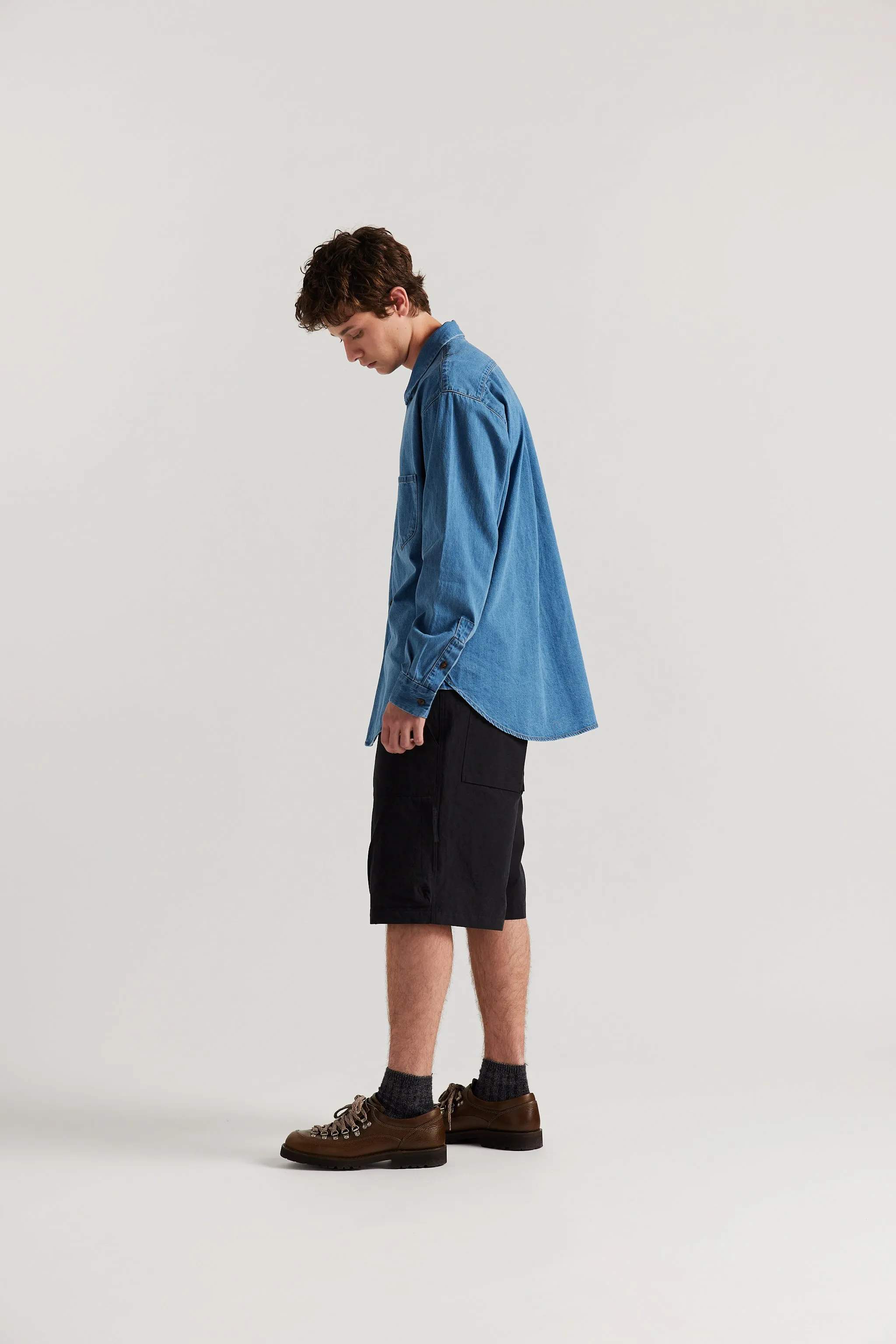 Finite Denim Shirt Mid Wash sold by Kloke product image thumbnail 4