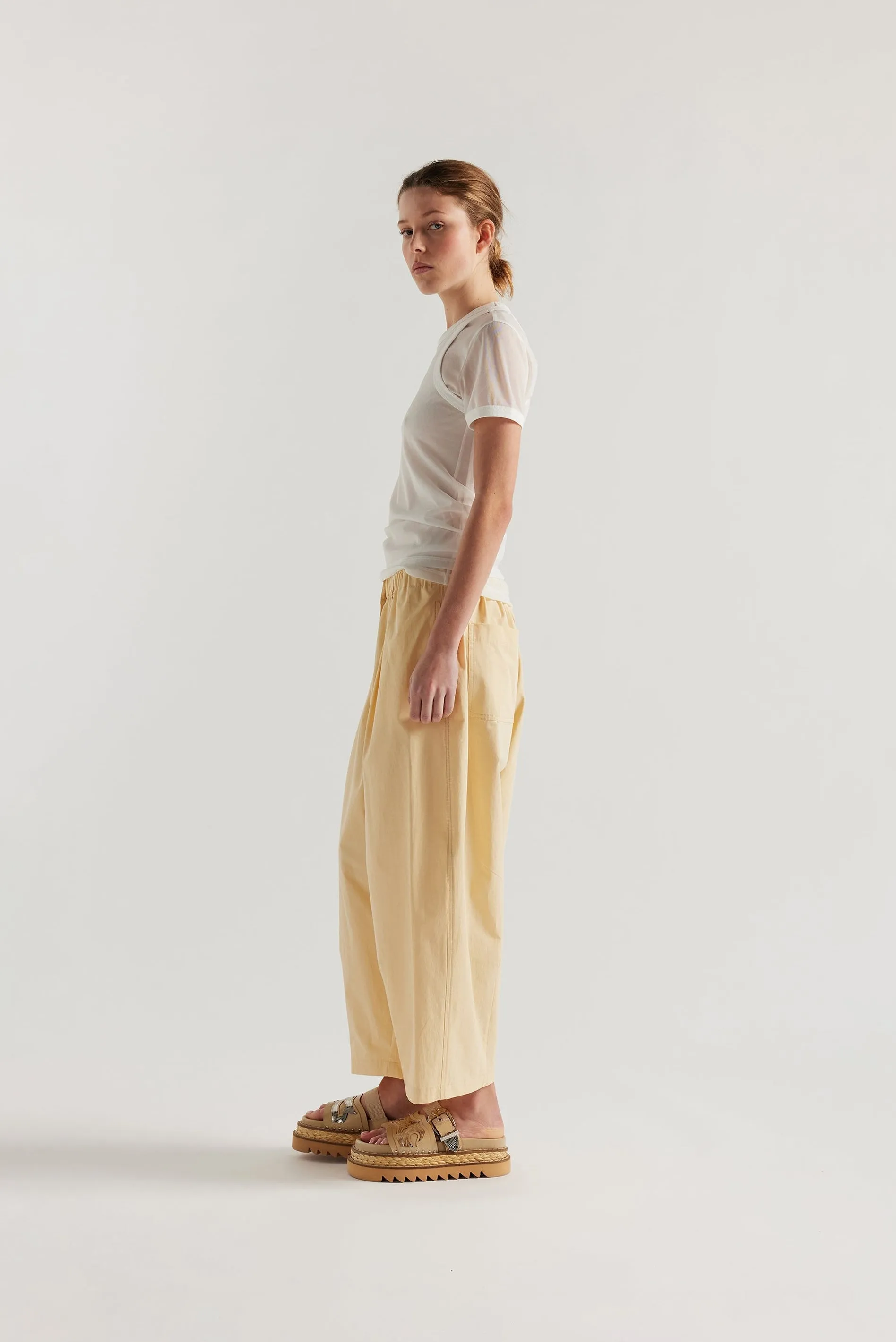 Factor Pant Buttermilk sold by Kloke