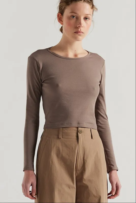 Mist Ballet Top Fawn made by Kloke