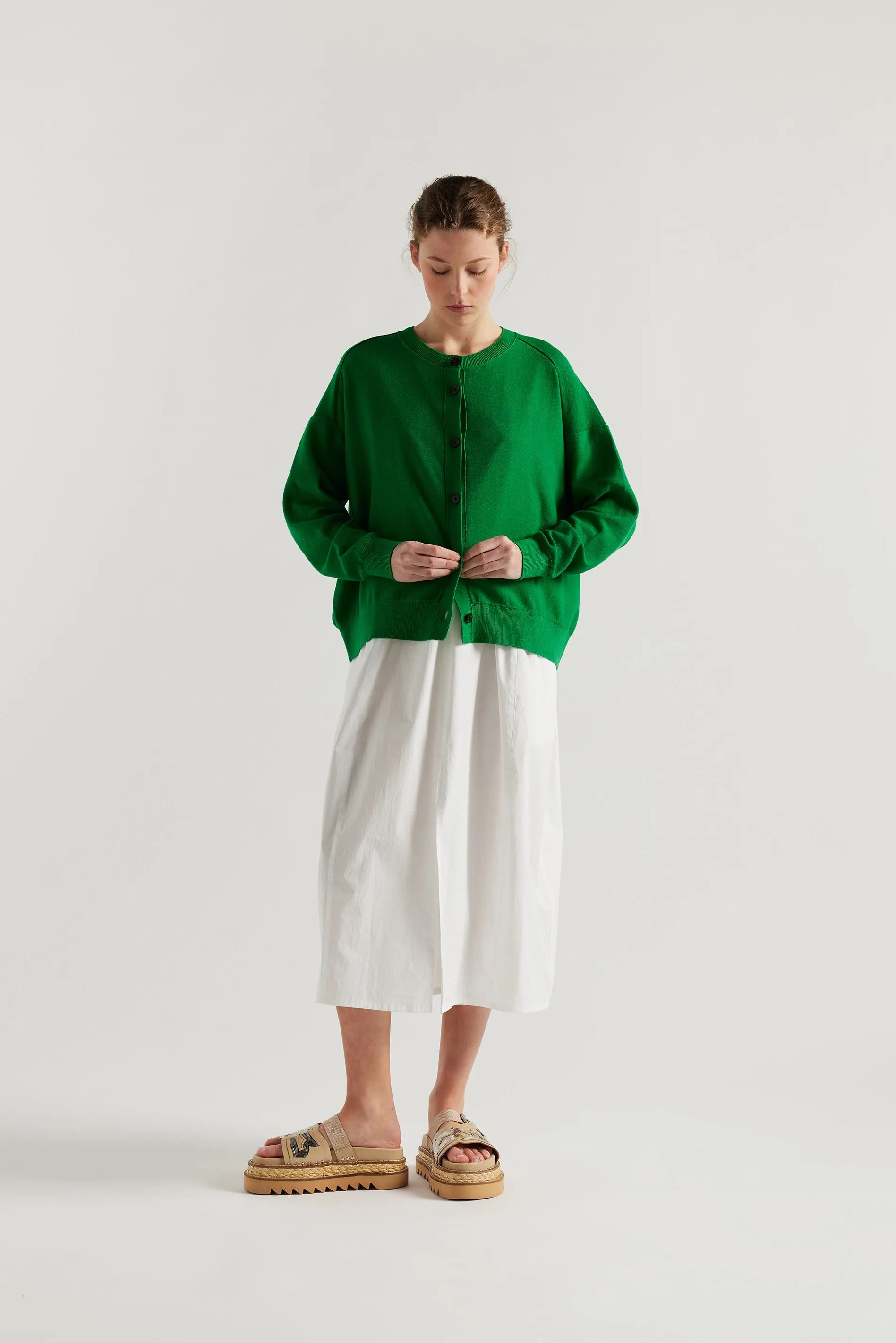 Gateway Cardigan Vivid Green sold by Kloke product image thumbnail 3
