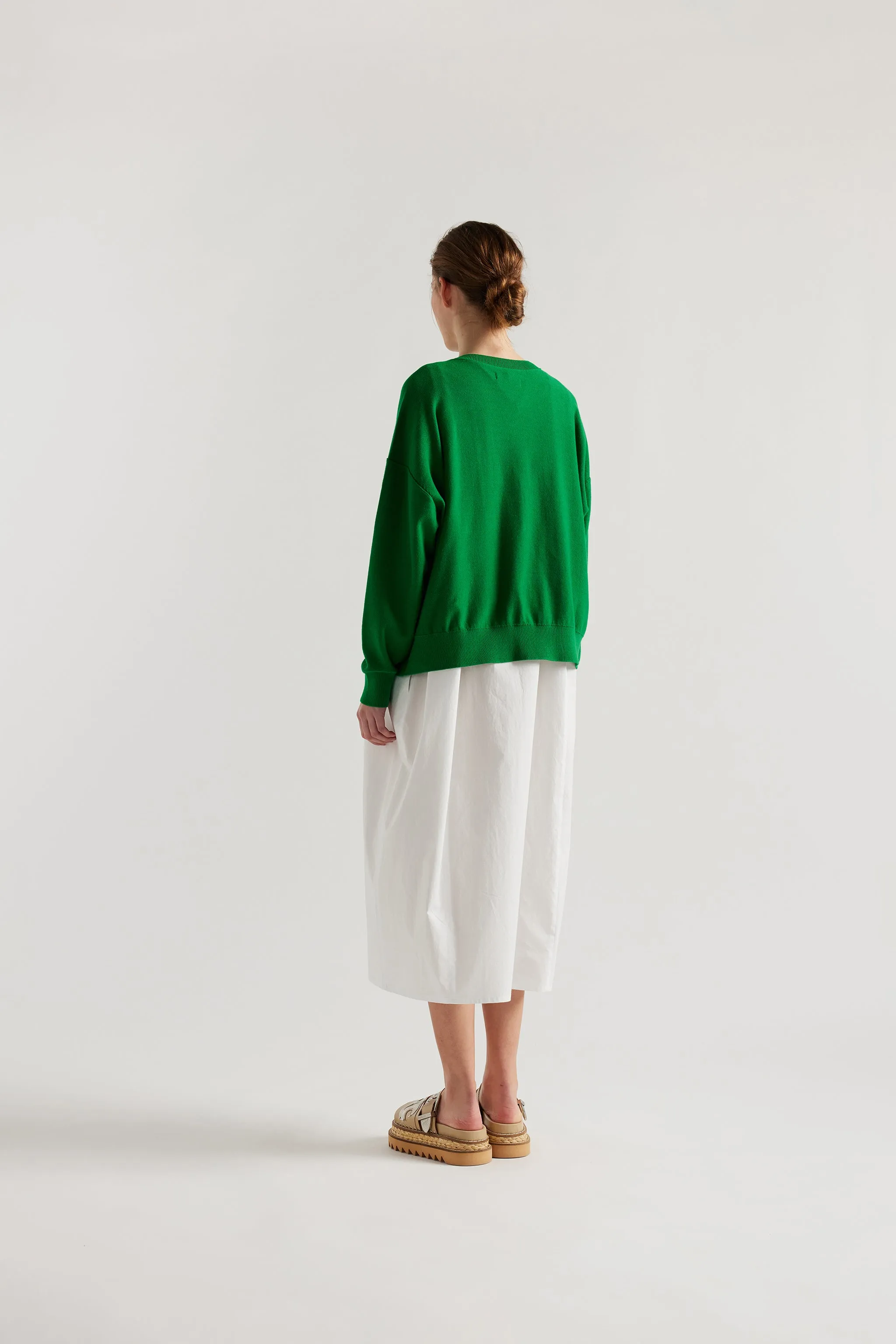 Gateway Cardigan Vivid Green sold by Kloke product image thumbnail 2