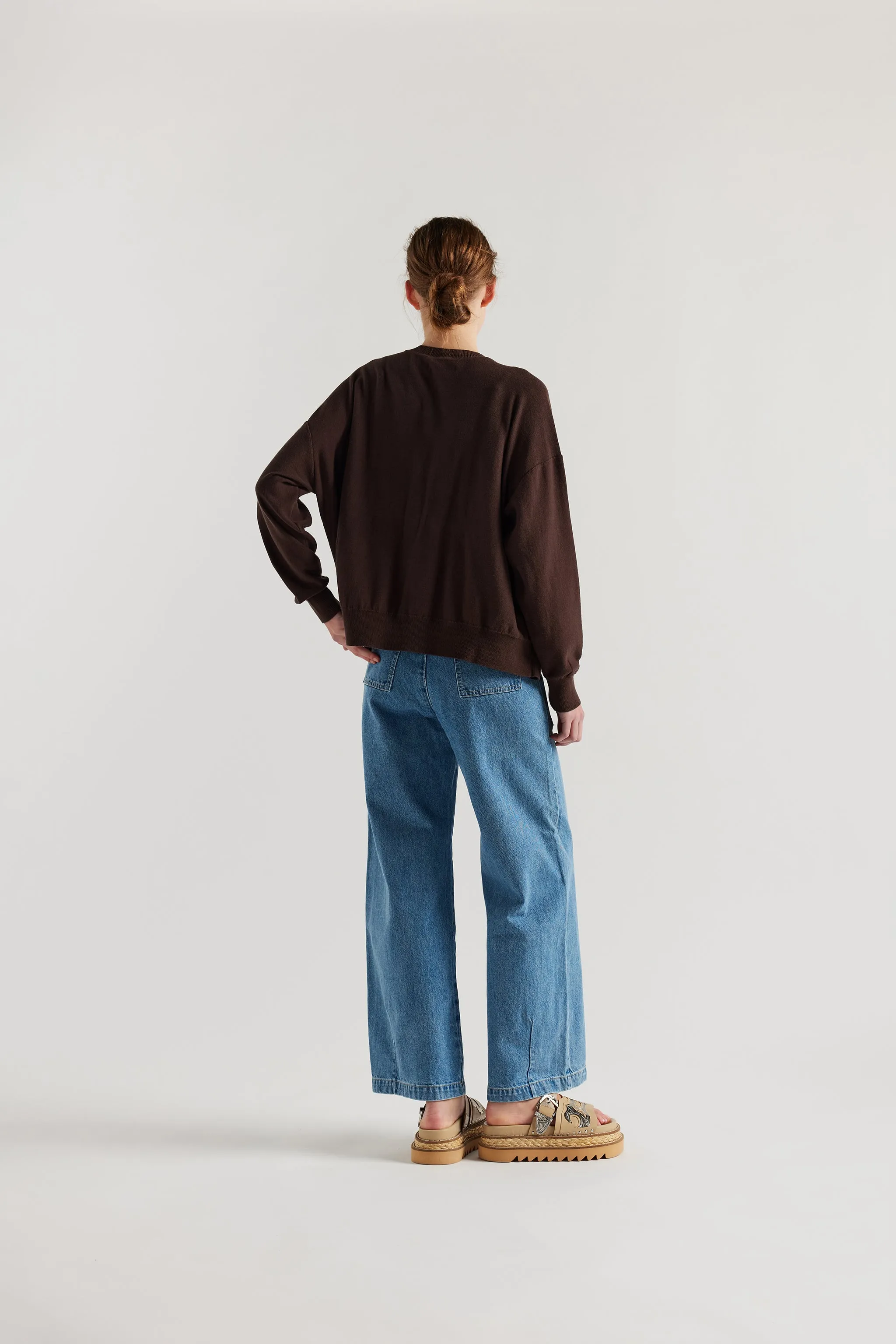 Gateway Cardigan Brown sold by Kloke product image thumbnail 4