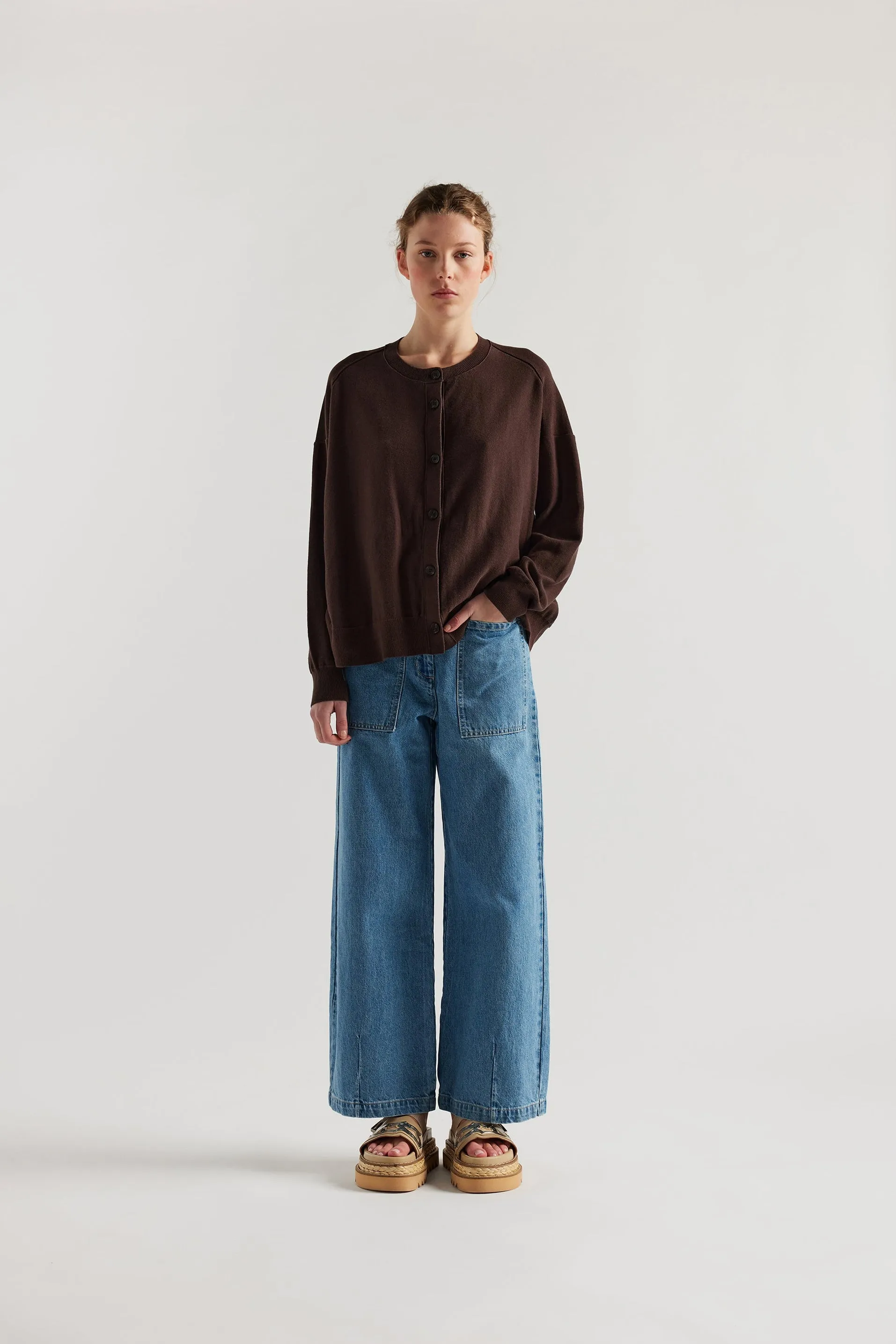Gateway Cardigan Brown sold by Kloke product image thumbnail 2