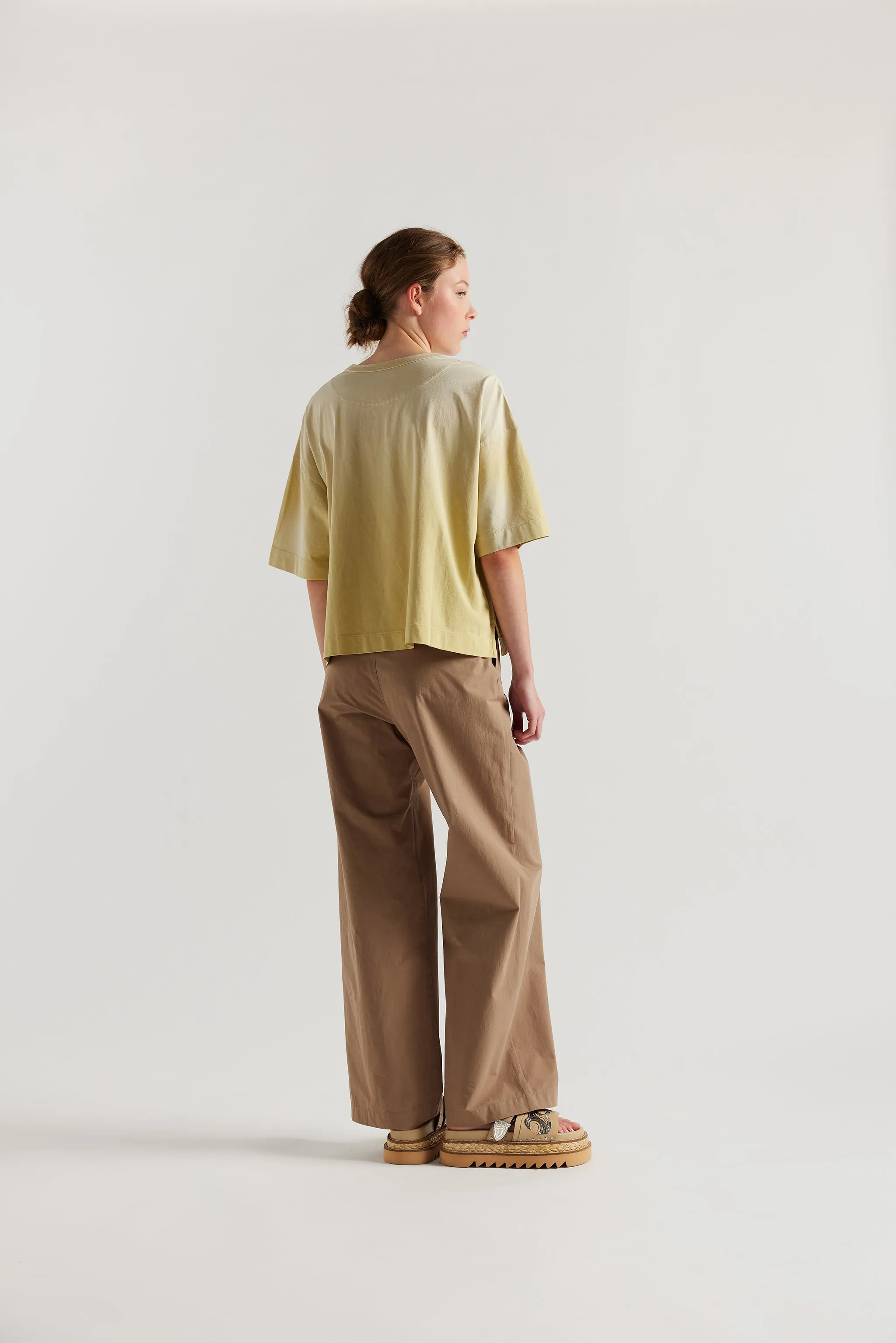 Passage T-Shirt Chartreuse sold by Kloke