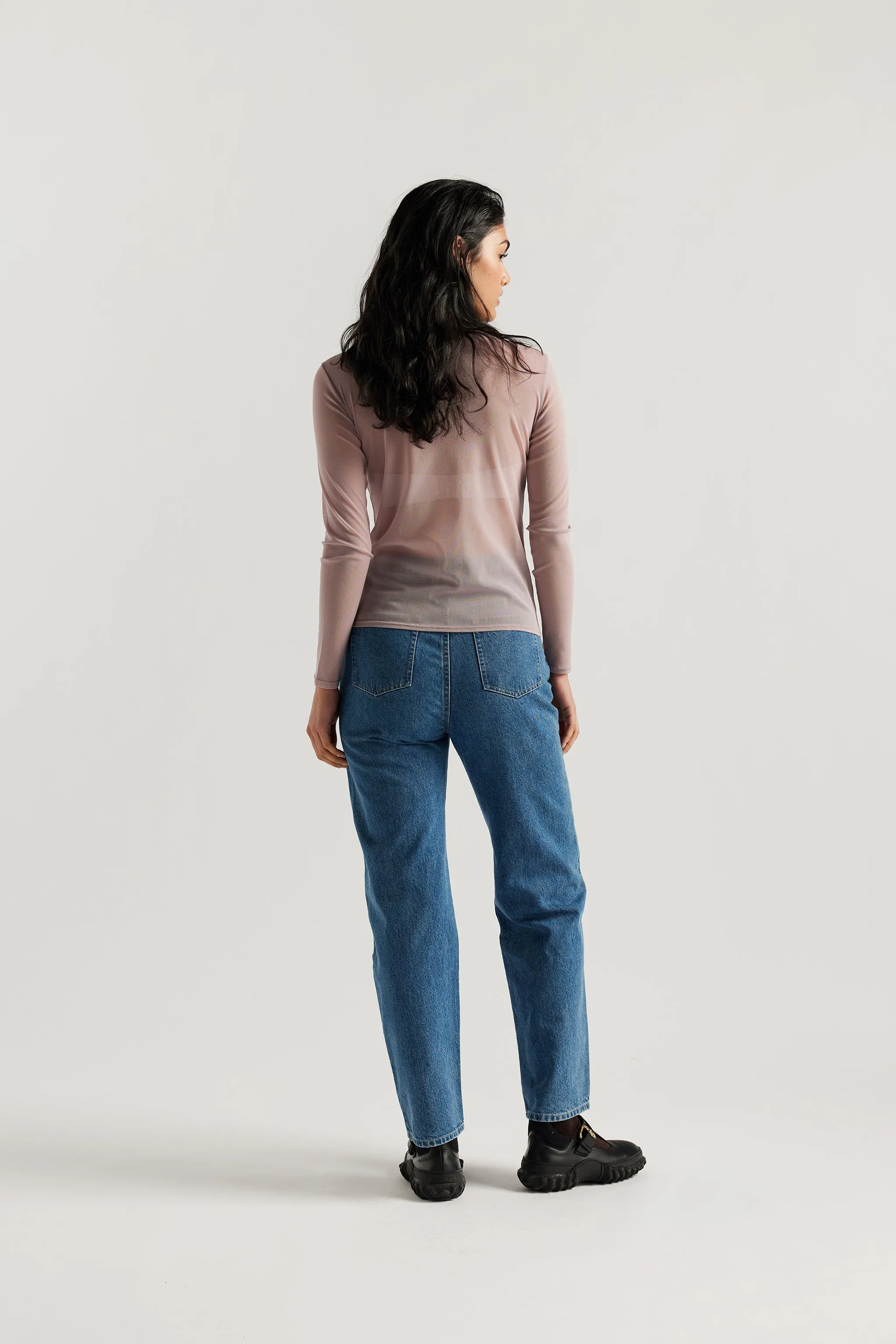 Exist Mesh Top Mauve sold by Kloke product image thumbnail 5