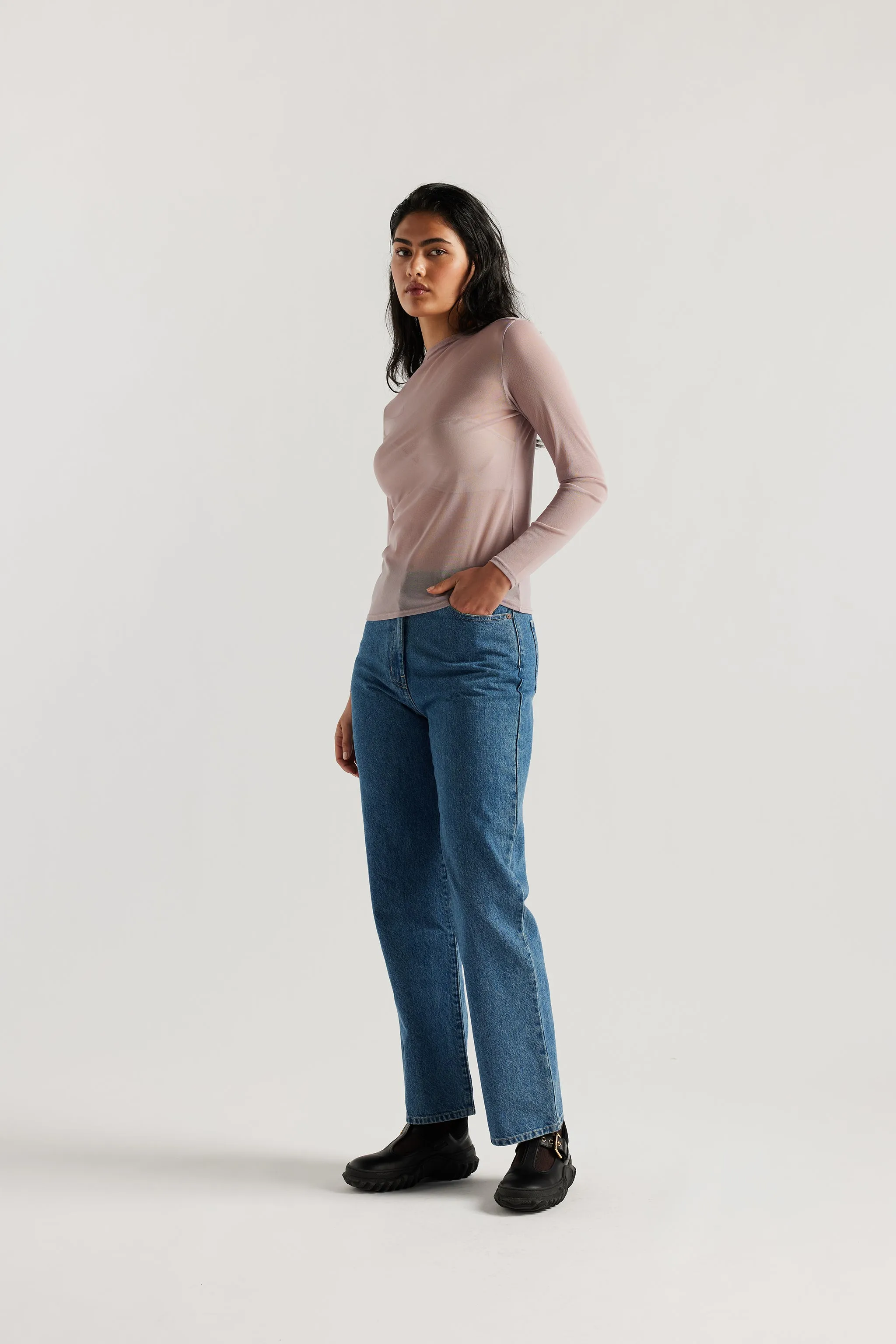 Exist Mesh Top Mauve sold by Kloke product image thumbnail 2